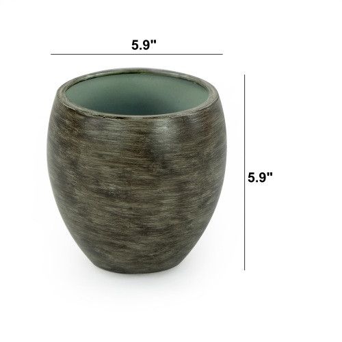 Designer × Homemade Smart Self-watering Round Planter Pot for Indoor and Outdoor Size US L / EU 52-54 / 3 - 5 Thumbnail