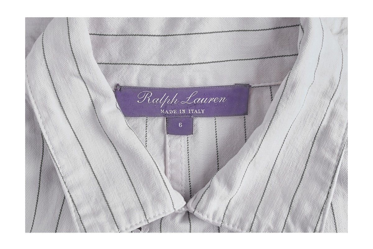 Ralph Lauren Purple Label RALPH LAUREN COLLECTION STRIPED OVERALLS ROBE SIZE 6 Size 28" / US 6 / IT 42 - 3 Thumbnail