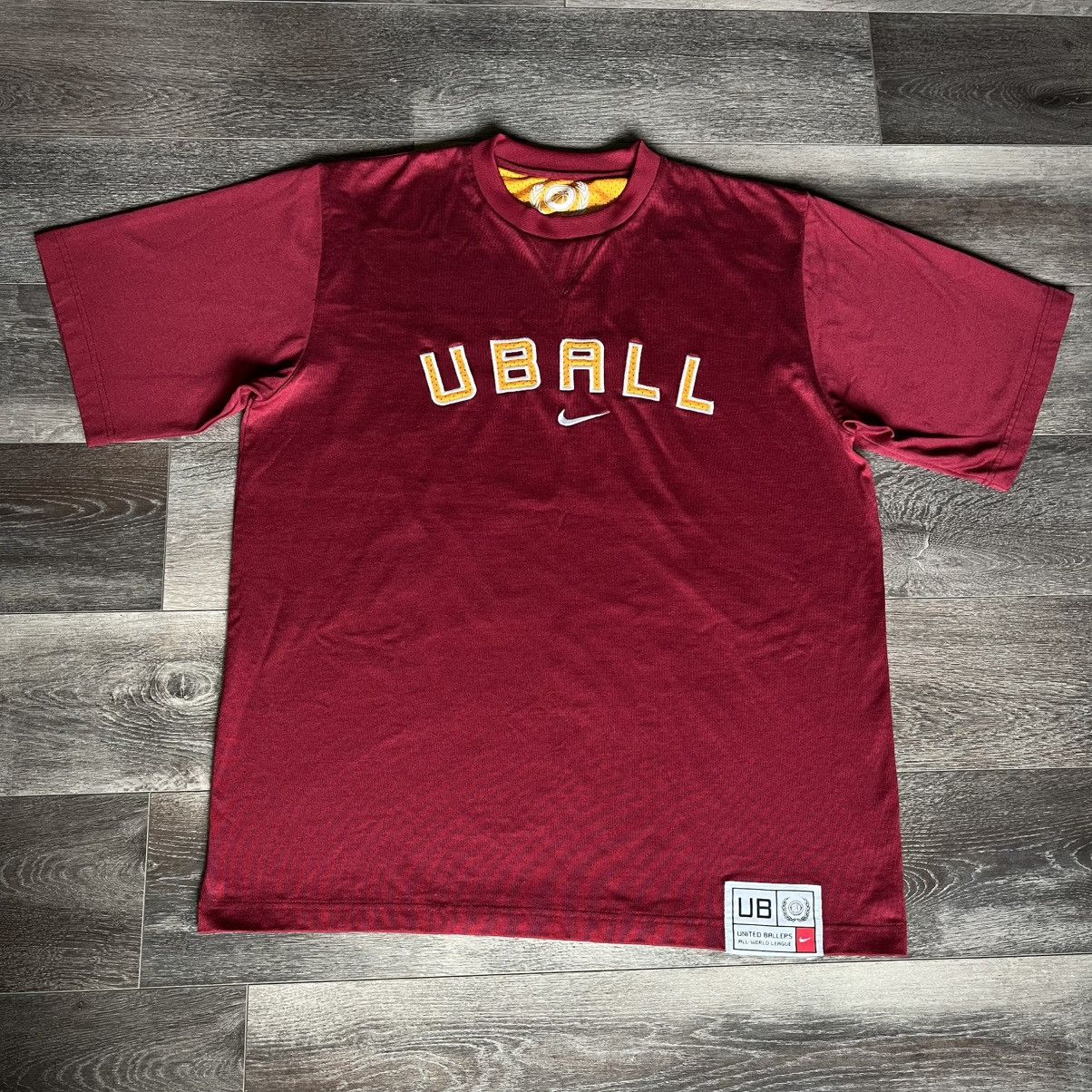 Nike × Vintage Vintage Nike United Ballers UBall Center Swoosh Jersey Tee Size US XL / EU 56 / 4 - 1 Thumbnail