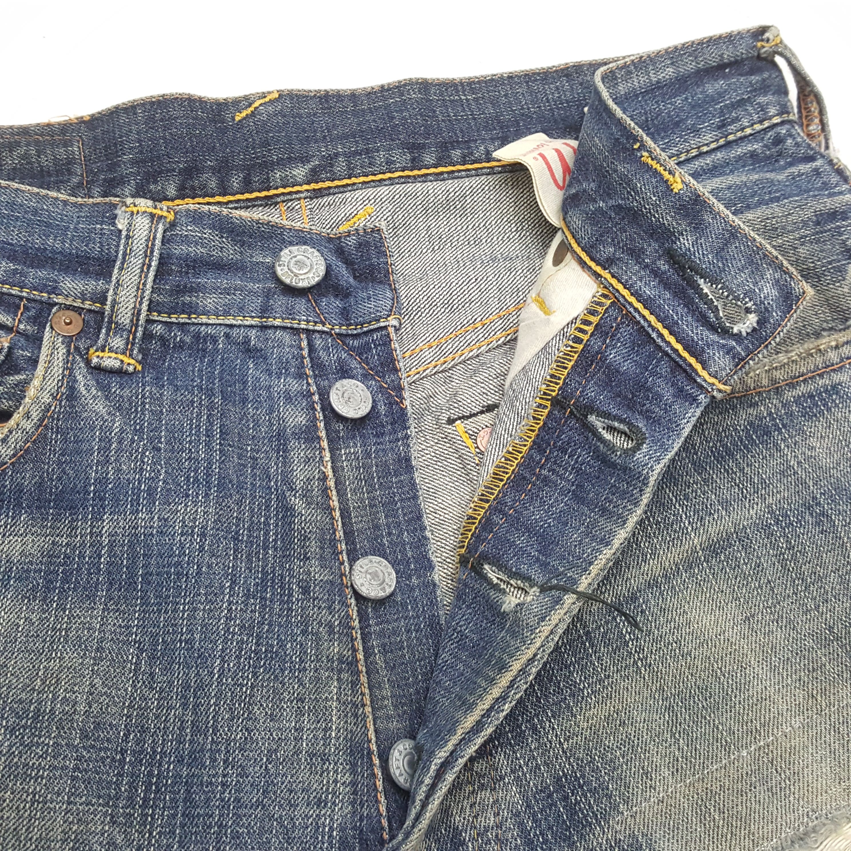 Evisu EVISU x MCDONALD Japanese Brand Custom Daicock Jeans Size US 28 / EU 44 - 13 Thumbnail