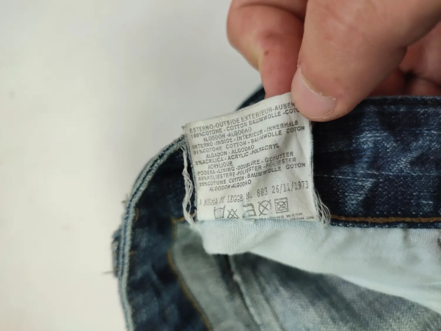 Dolce & Gabbana × Vintage Vintage Dolce Gabbana Distressed Washed Denim y2k jeans Size 28" / US 6 / IT 42 - 11 Thumbnail