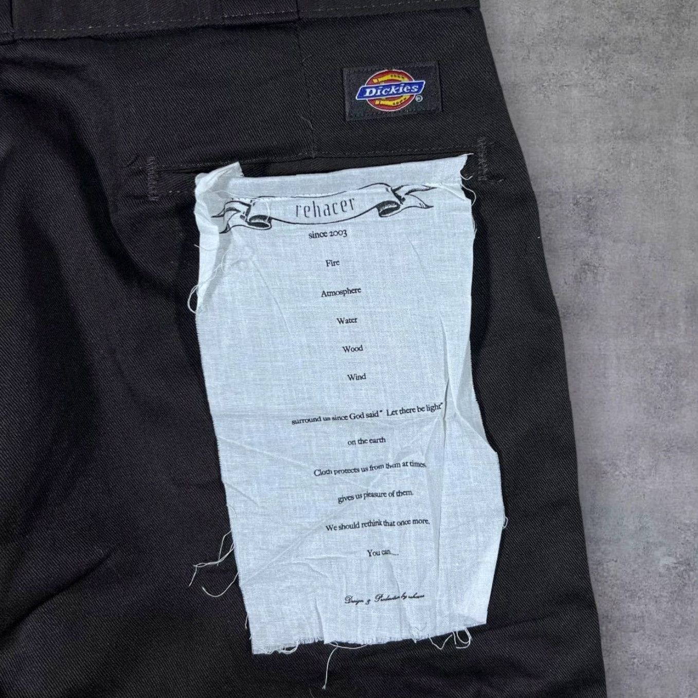 Dickies Dickies x Rehacer Streetwear Skater Dark Brown Chino Pants Trousers 32 x 32 Mens Regular Zip Fly Rise 15" Inside Leg 32" Brown Jeans Trousers DC32 Size US 32 / EU 48 - 6 Thumbnail