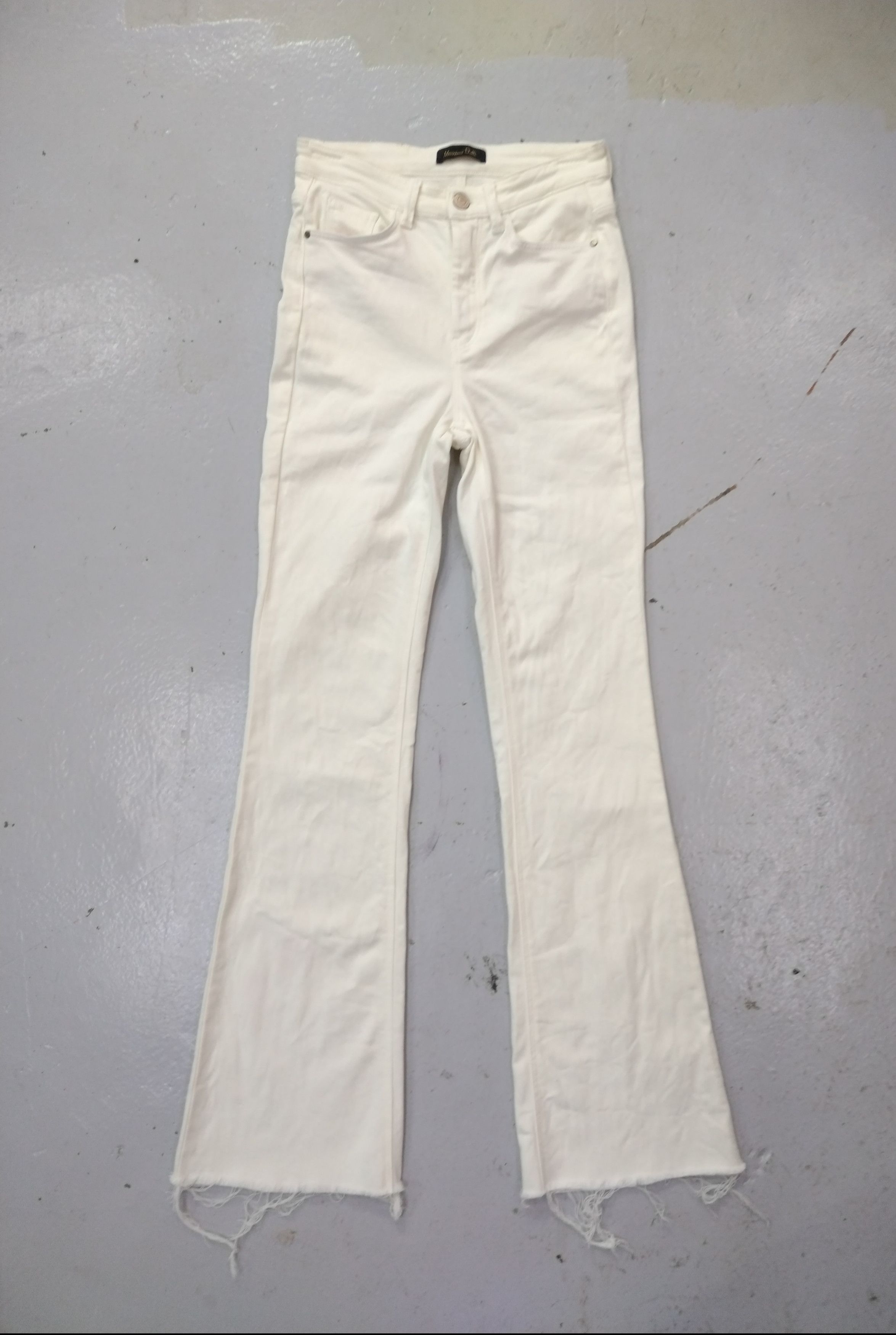 Massimo Dutti × Mossimo Flared boot cut mossimo dutti stretchable jeans denim Size 27" / US 4 / IT 40 - 1 Thumbnail