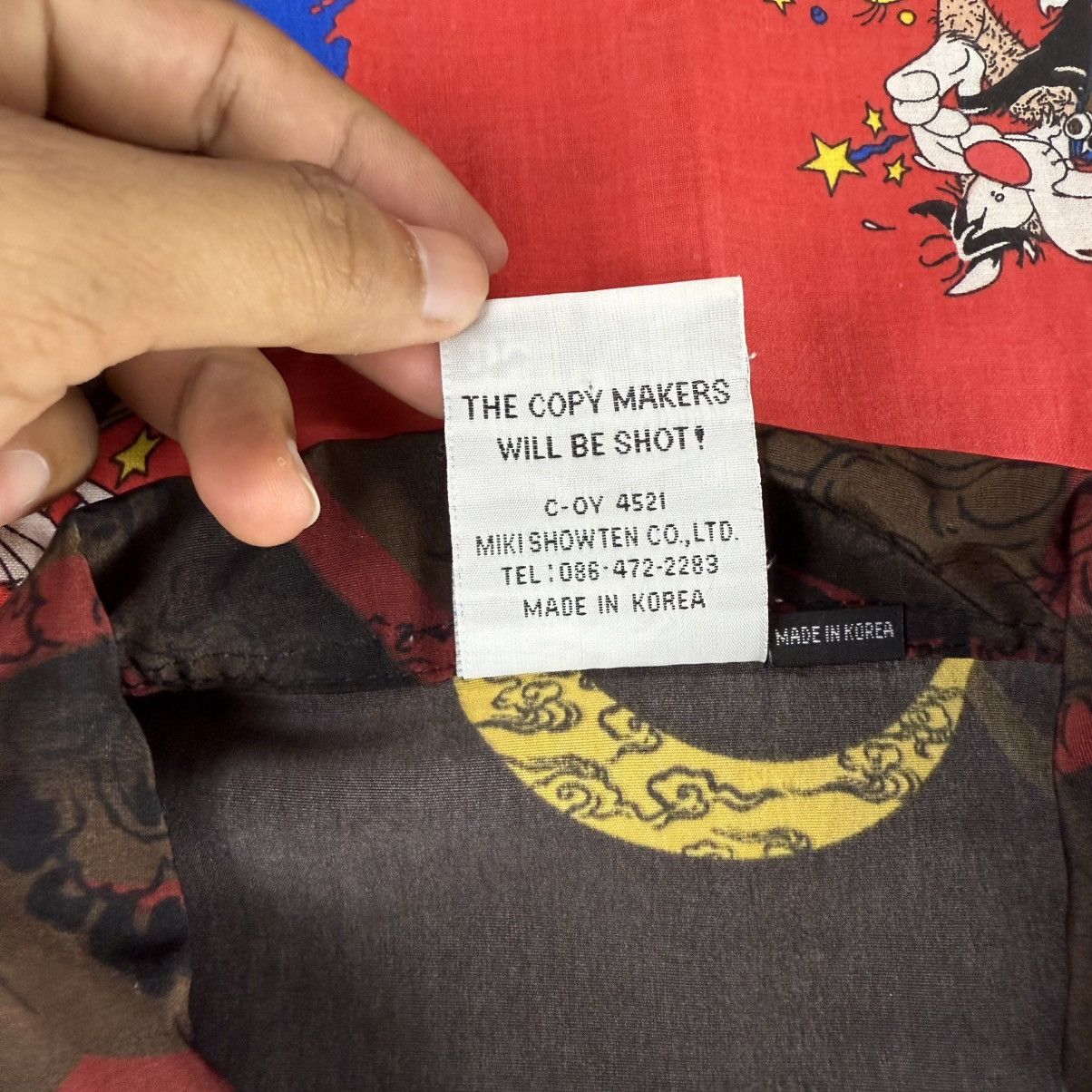 Dogtown DOGTOWN Aloha Shirt Japanese Pattern Dragon Rayon Rare Size US L / EU 52-54 / 3 - 7 Thumbnail
