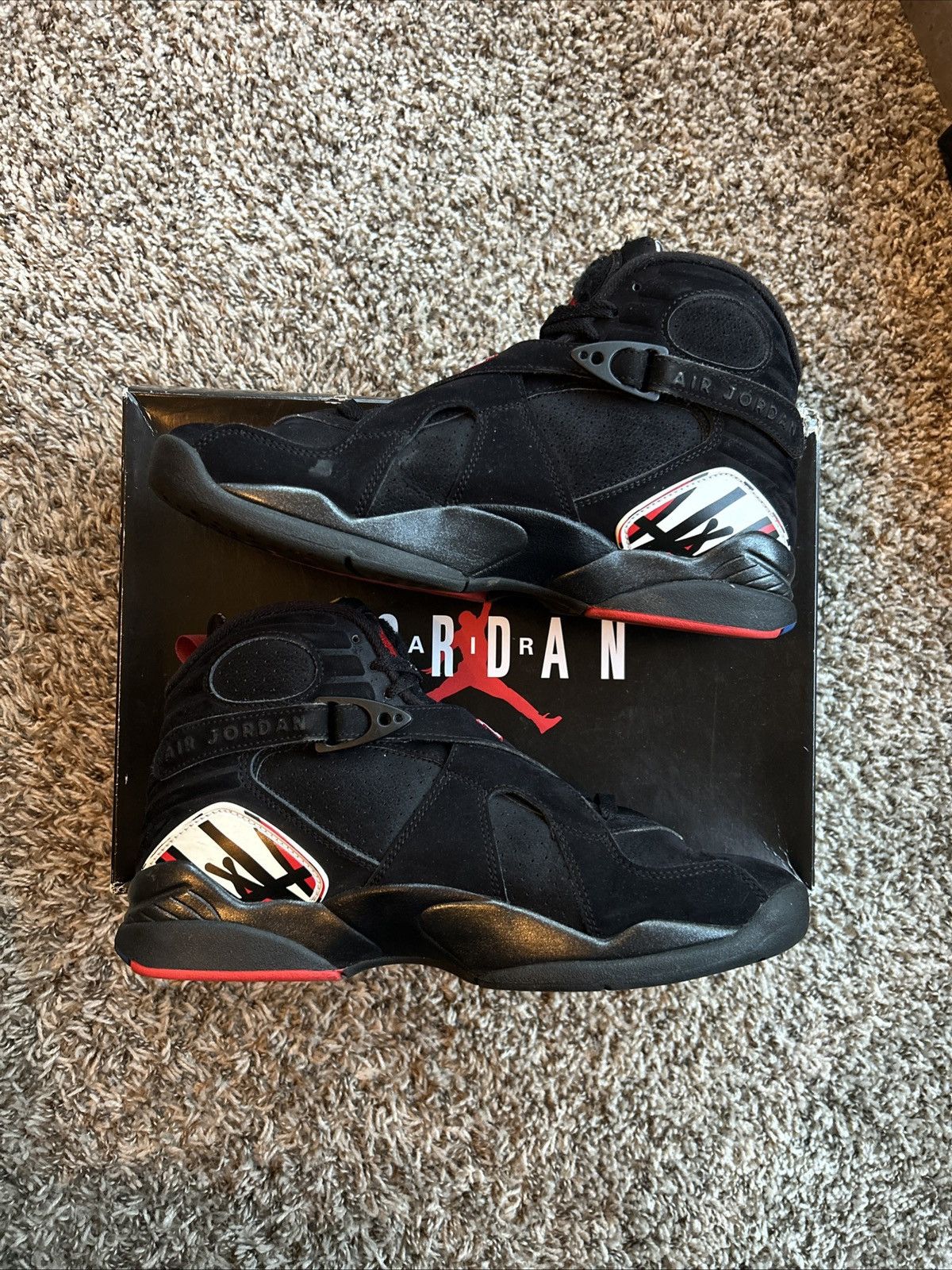 Jordan Brand Air Jordan 8 Retro Playoff 2023 Size US 8.5 / EU 41-42 - 2 Thumbnail