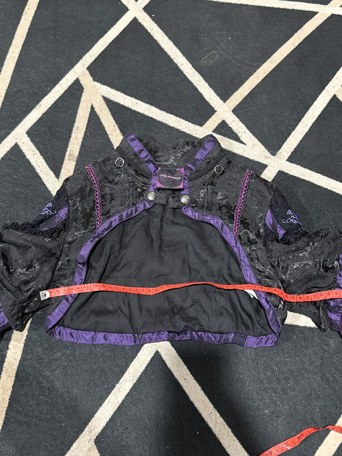 Yasuyuki Ishii Ozz Angelo Gothic Crop Outer Japanese Size M / US 6-8 / IT 42-44 - 8 Thumbnail