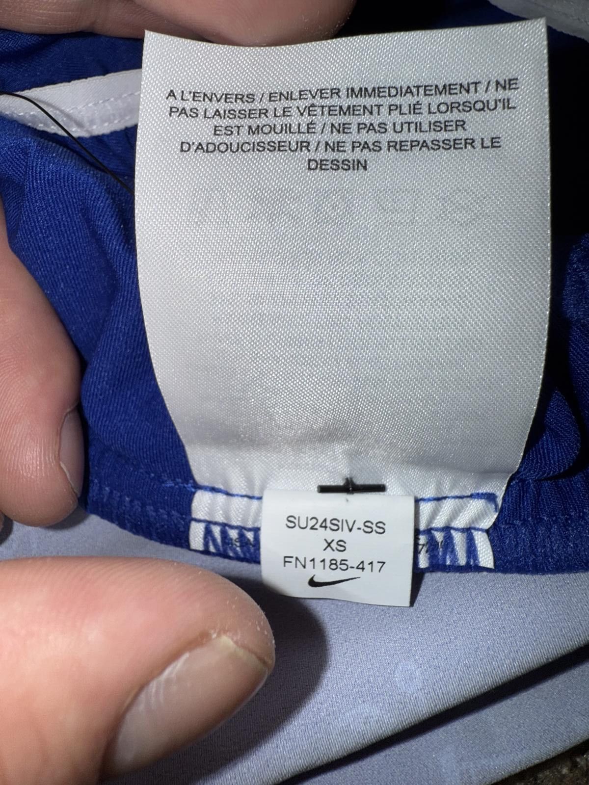 Nike Nike Women’s Olympic USA Team Dri-FIT (Brief Lined) Blue Running Shorts Sample Size 26" / US 2 / IT 38 - 10 Thumbnail