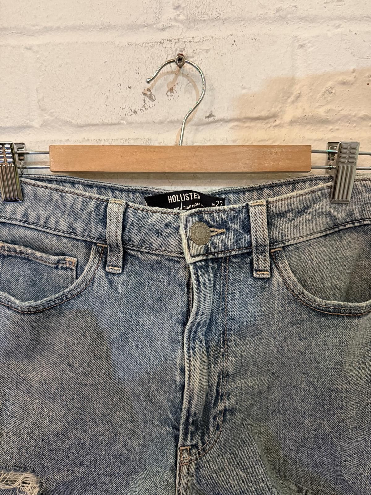 Hollister Hollister Women's Denim Shorts Size 27 Size 27" / US 4 / IT 40 - 1 Thumbnail