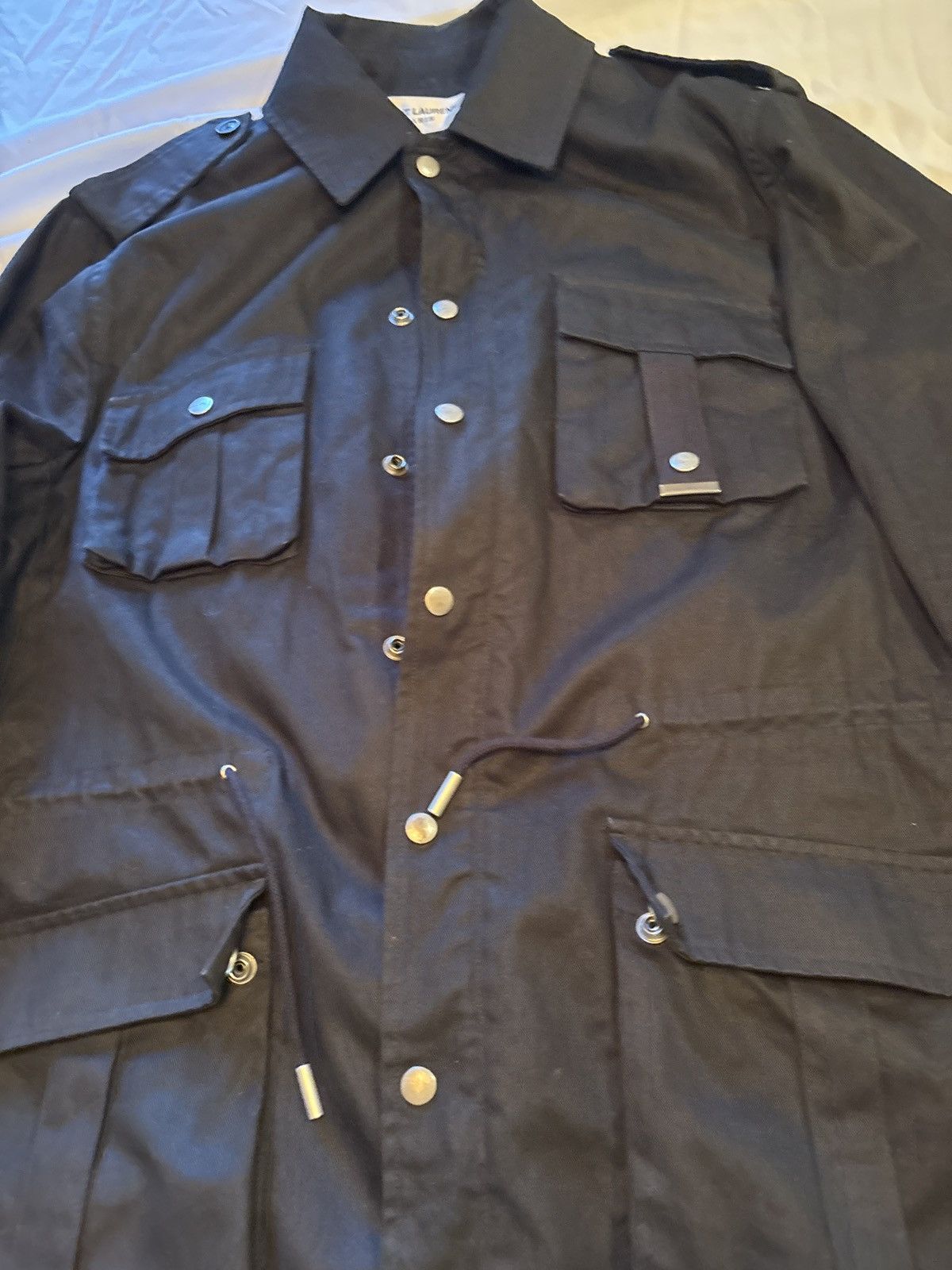 Saint Laurent Paris Military Style Flak Jacketbby Saint Laurent Size US M / EU 48-50 / 2 - 1 Thumbnail