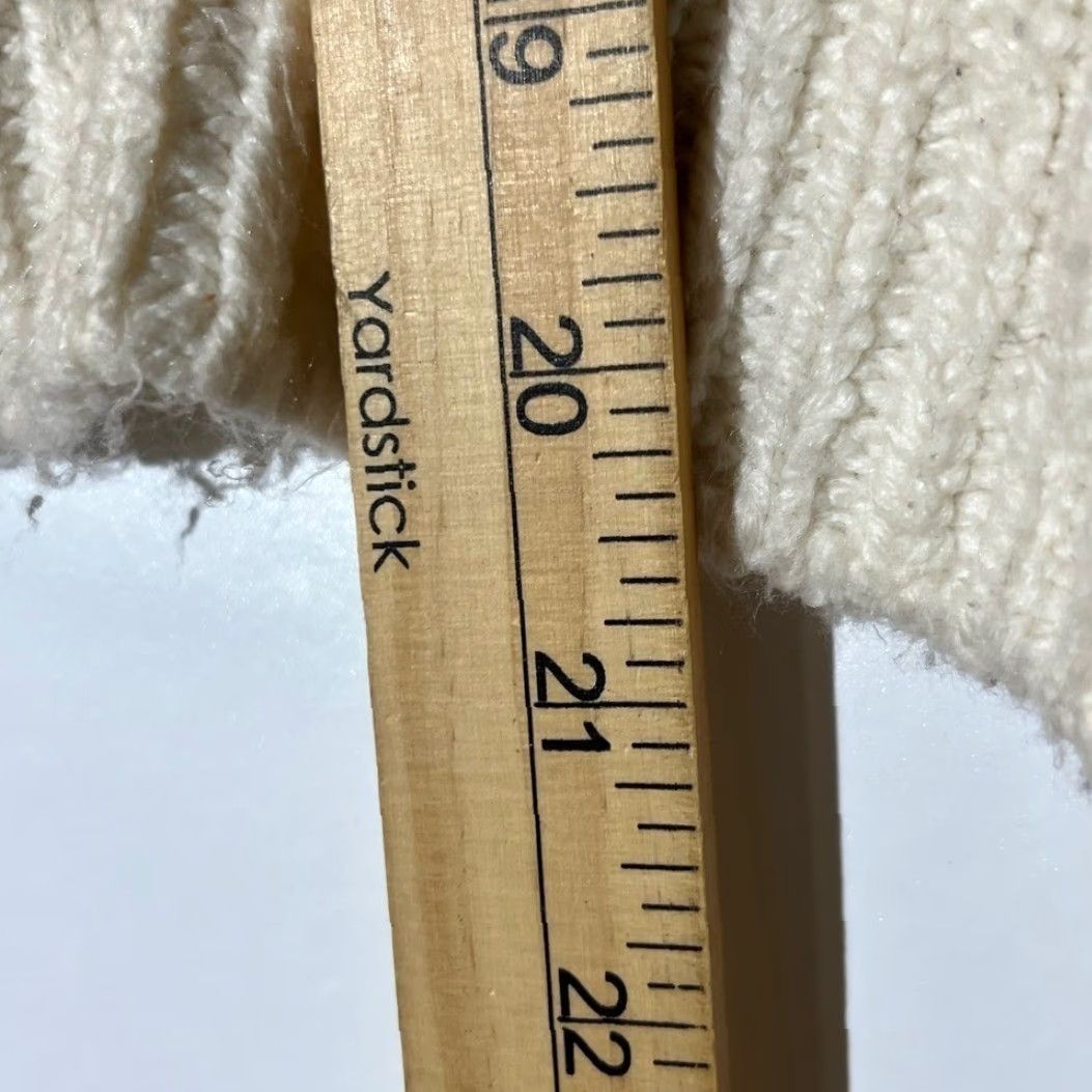 Anthropologie Anthropologie Pilcro Cream Cable Knit Mock Neck Cropped Sweater Women’s Small Pullover Crewneck (Mock) Neck? Size S / US 4 / IT 40 - 7 Thumbnail