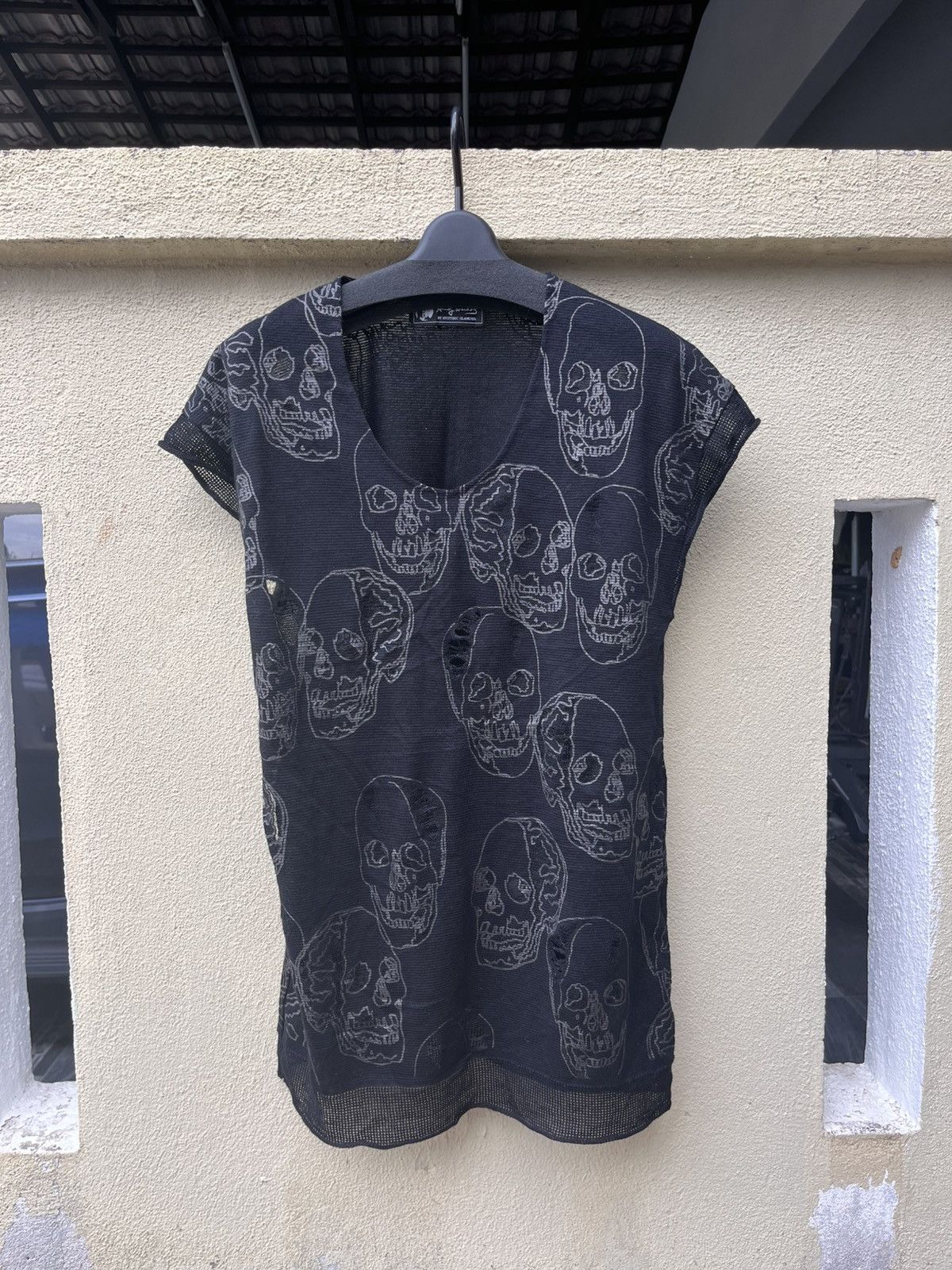 Andy Warhol × Hysteric Glamour Skull printed with distressed Size M / US 6-8 / IT 42-44 - 1 Thumbnail