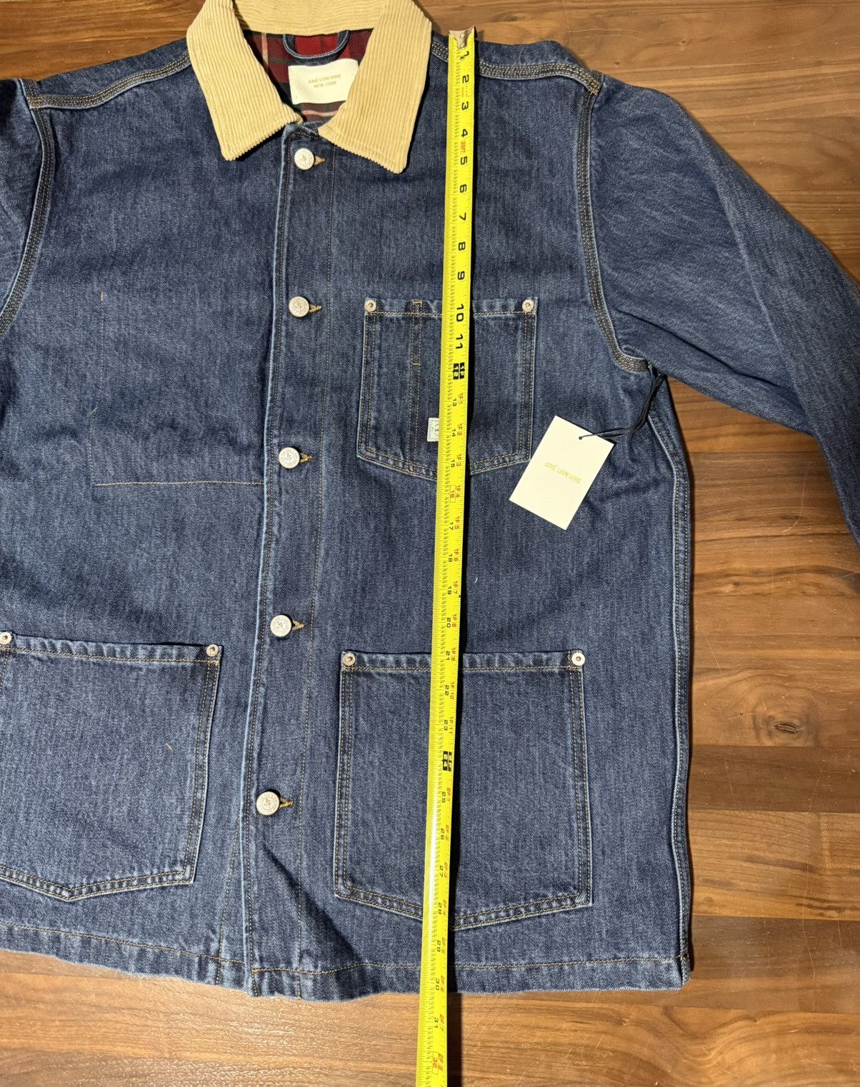 Aime Leon Dore Aime Leon Dore Queens Denim Barn Jacket Mid Wash Size Large Size US L / EU 52-54 / 3 - 6 Thumbnail