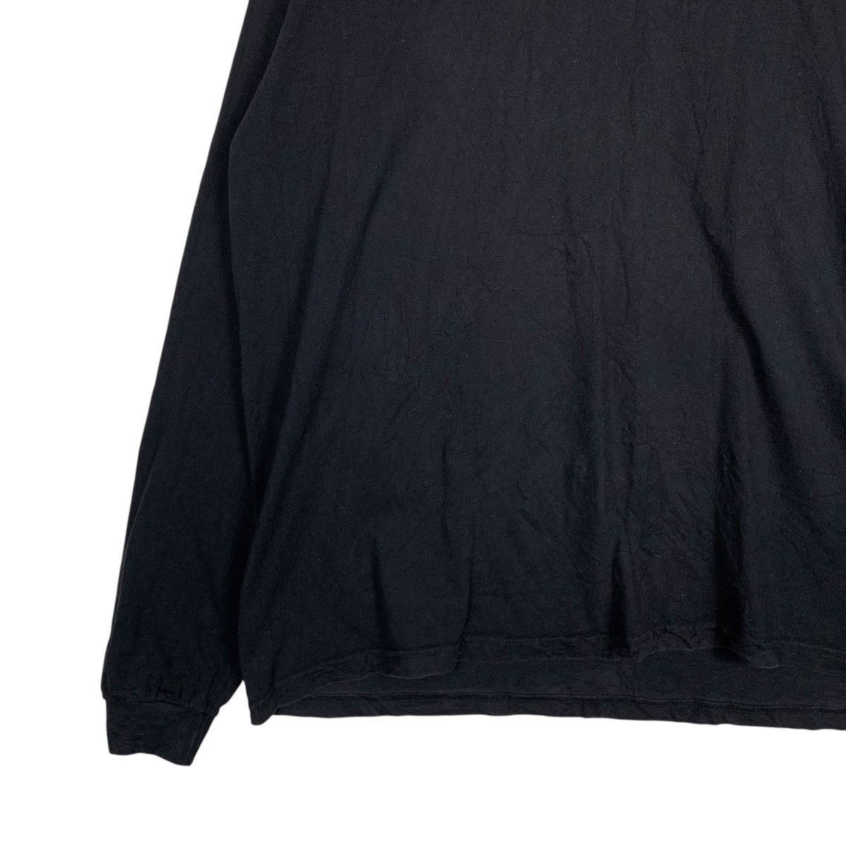 Vintage Vintage PRO CLUB Black Plain Crewneck Sweatshirt #1468-C66 Size US XXL / EU 58 / 5 - 3 Thumbnail