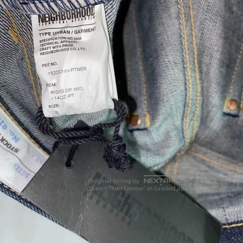 Neighborhood Neighborhood size S Raw Denim Jeans Size US 27 - 4 Thumbnail