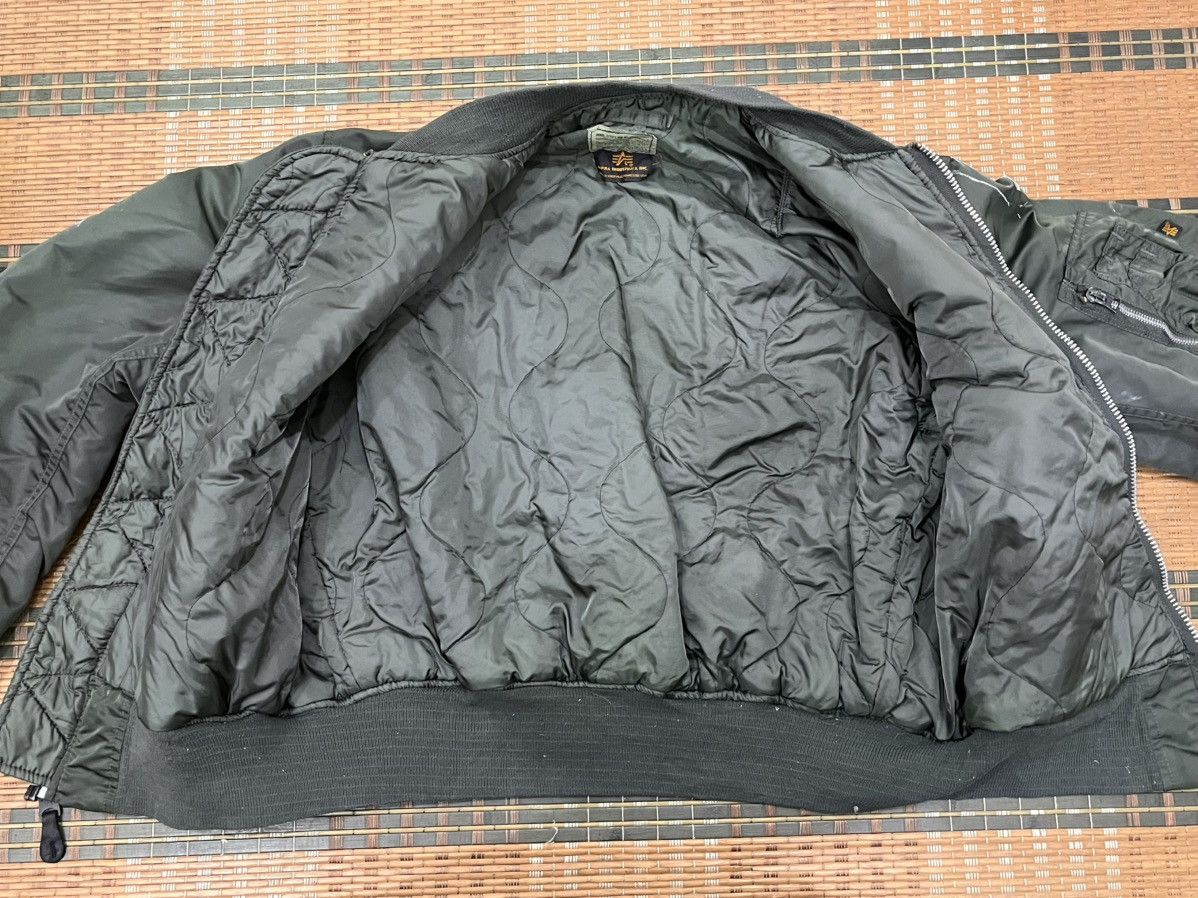 Alpha Industries Alpha Industries Inc Paint Splash MA 1 Bomber Jacket Size US L / EU 52-54 / 3 - 9 Thumbnail