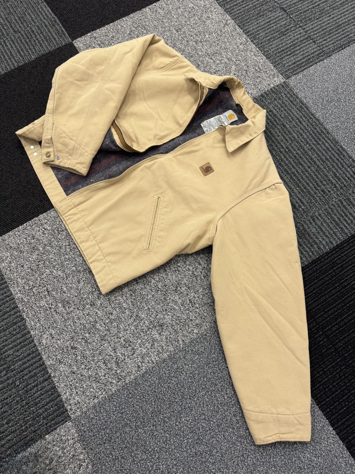 Carhartt Carhartt Detroit Jacket J146 WET usa vintage og workwear Size US L / EU 52-54 / 3 - 3 Thumbnail