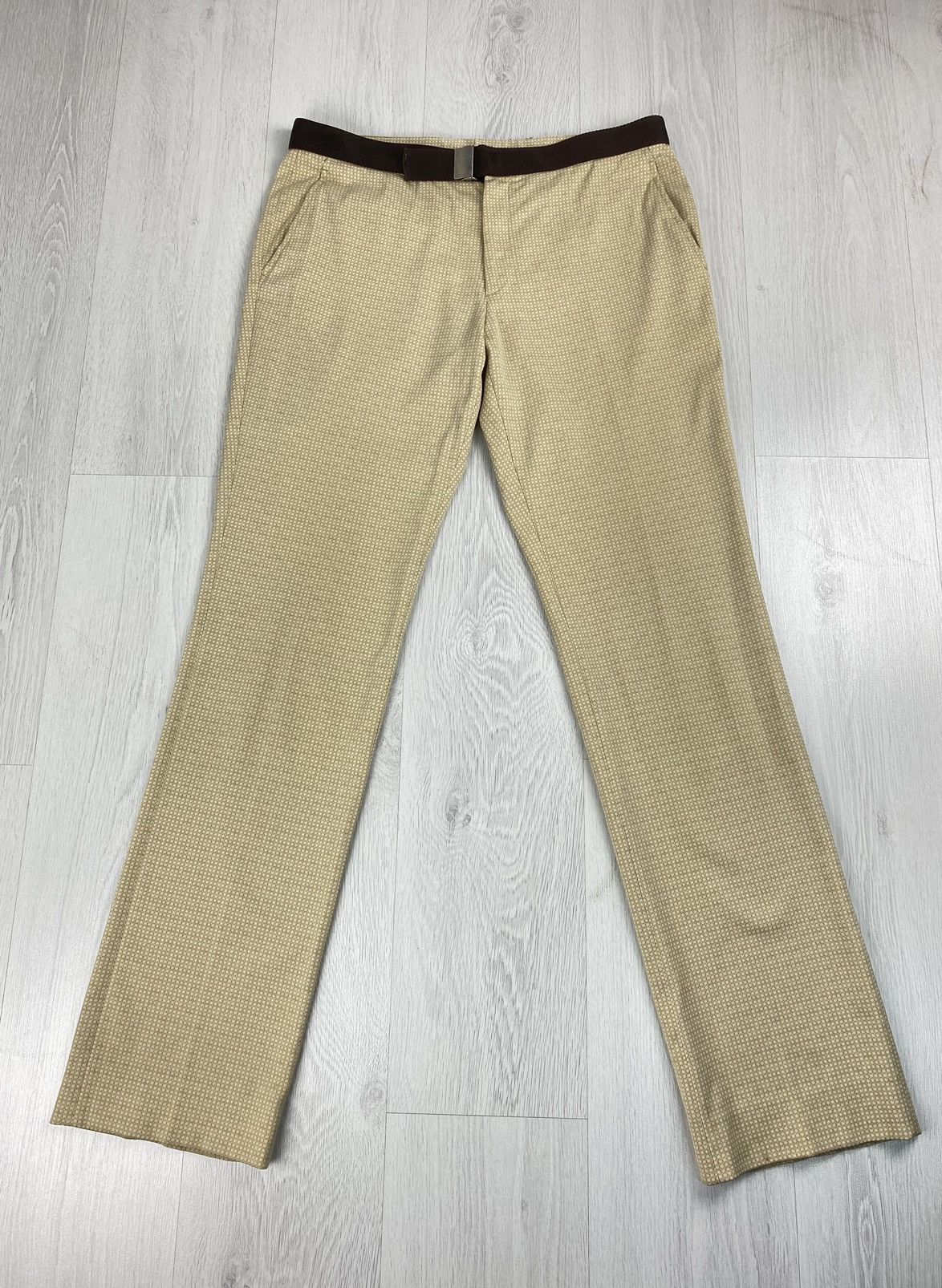 Prada Vintage Prada Belt Pants Size 54 like Gucci Helmut Lang Size US 36 / EU 52 - 2 Thumbnail