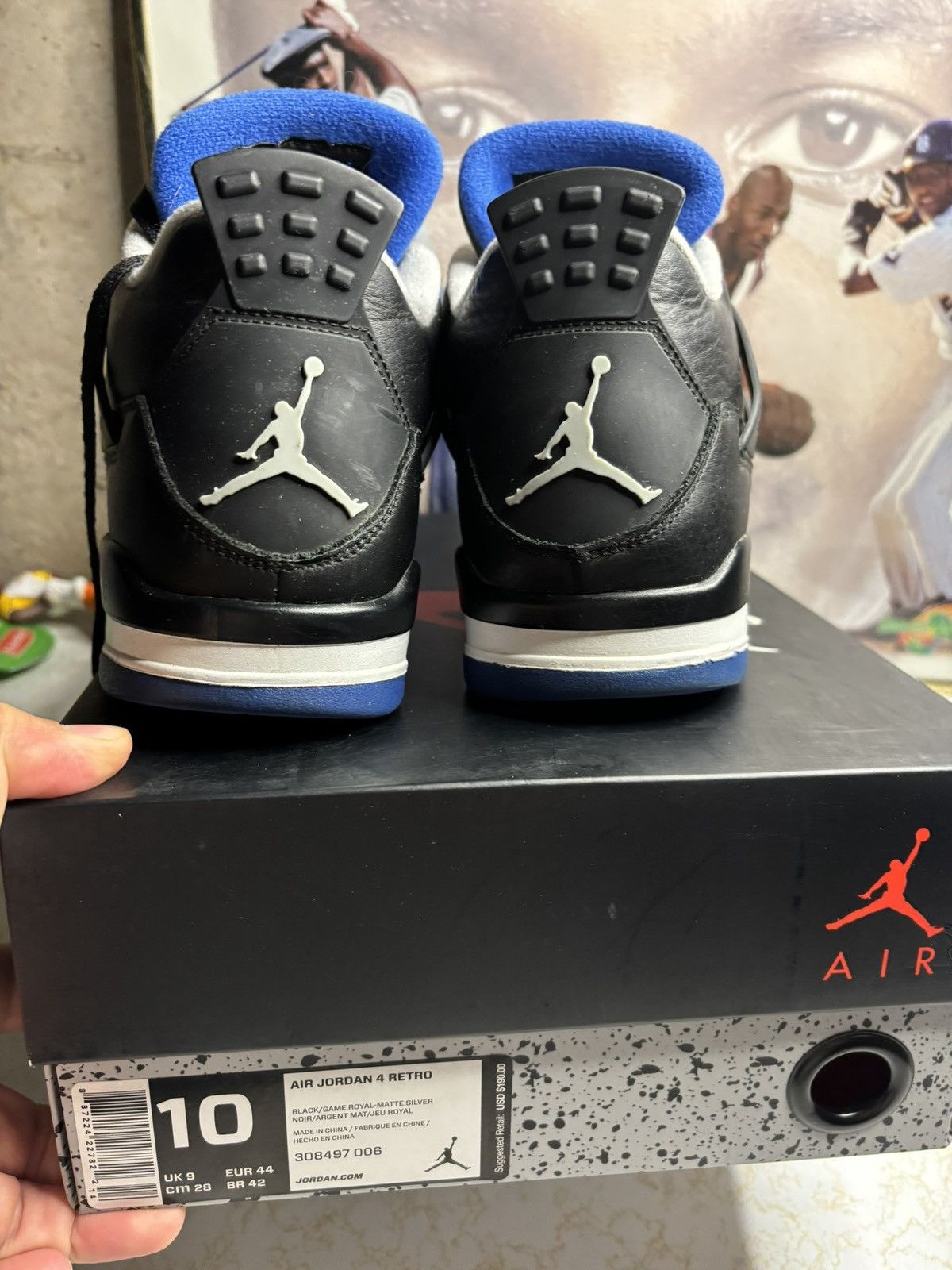 Jordan Brand Jordan Retro 4 “Alternate Motorsport” Size US 10 / EU 43 - 7 Thumbnail