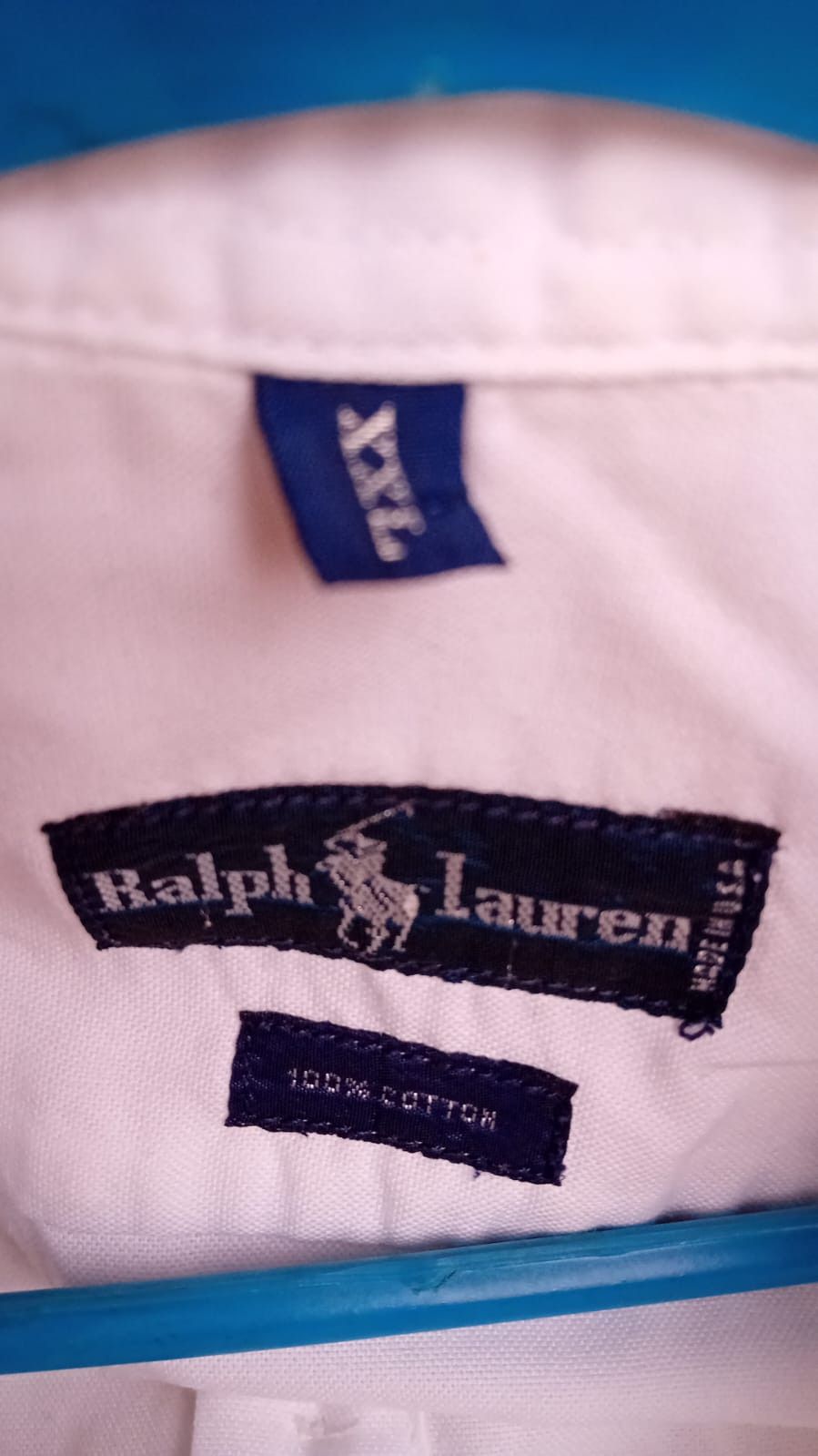 Polo Ralph Lauren × Vintage Polo Ralph Lauren Short Sleeve Button Up Vtg Made in USA Size US XXL / EU 58 / 5 - 3 Thumbnail