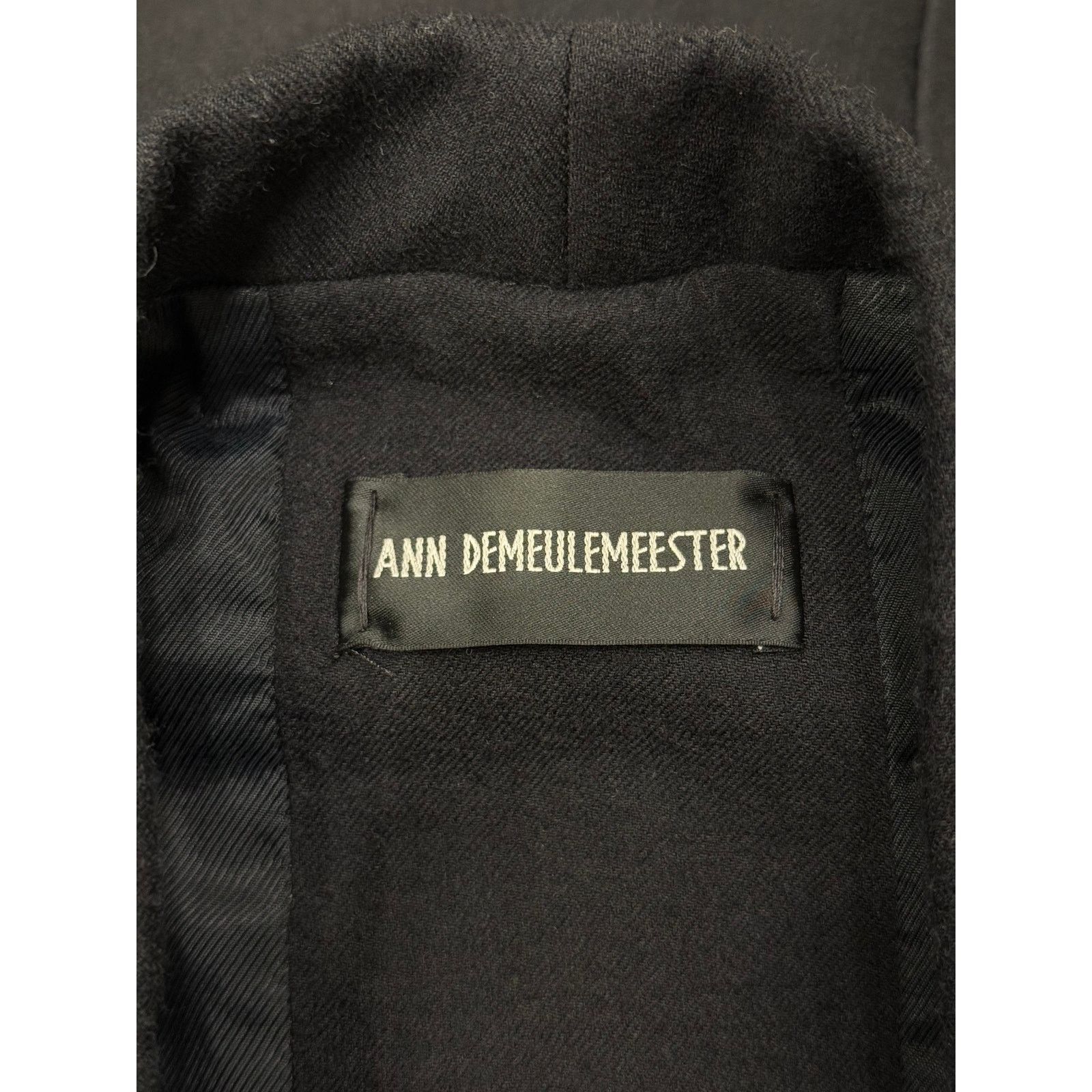 Ann Demeulemeester 2020s Ann Demeulemeester collarless blazer jacket Size XL / US 12-14 / IT 48-50 - 7 Thumbnail