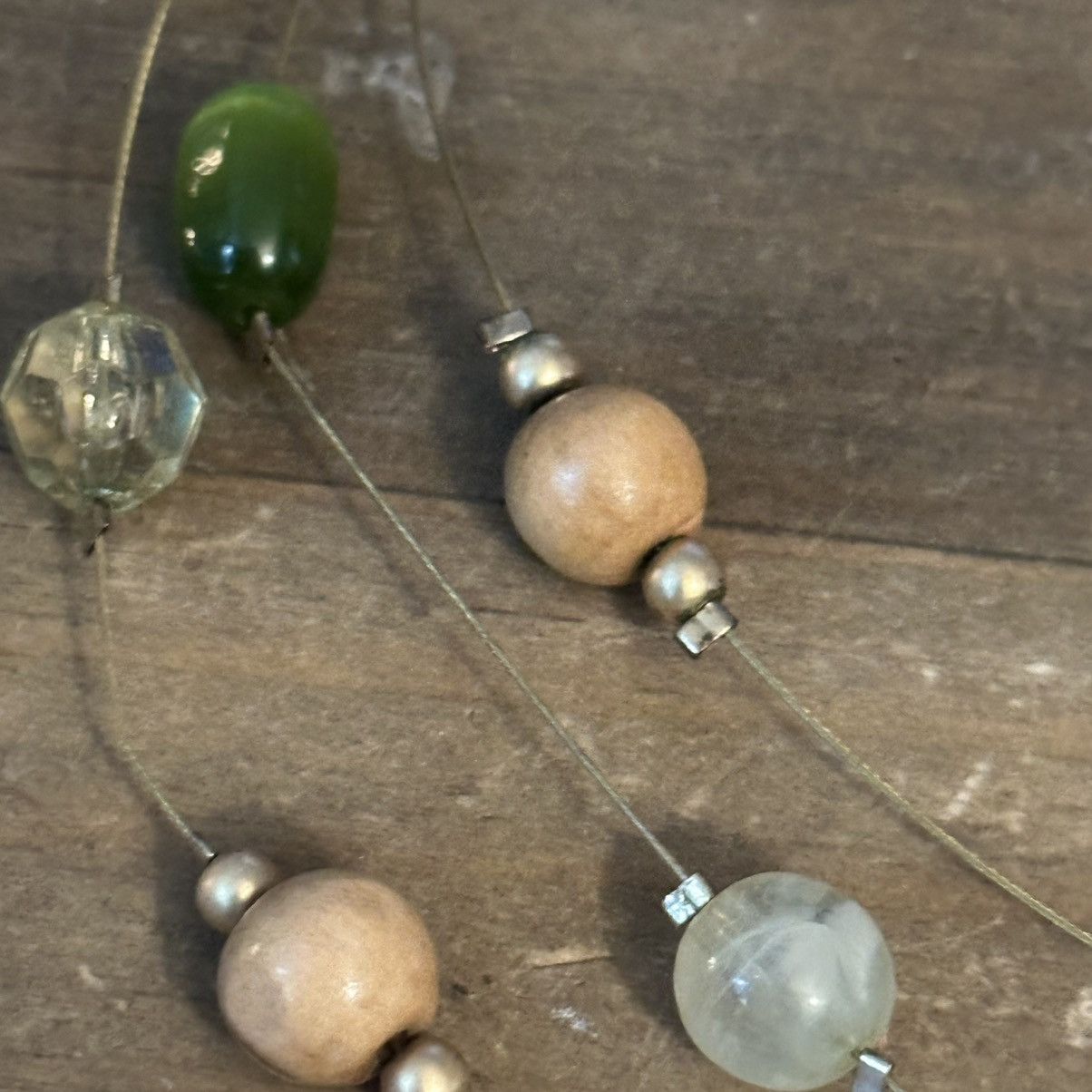 Other Multi strand layered station bead wire necklace Size ONE SIZE - 4 Thumbnail