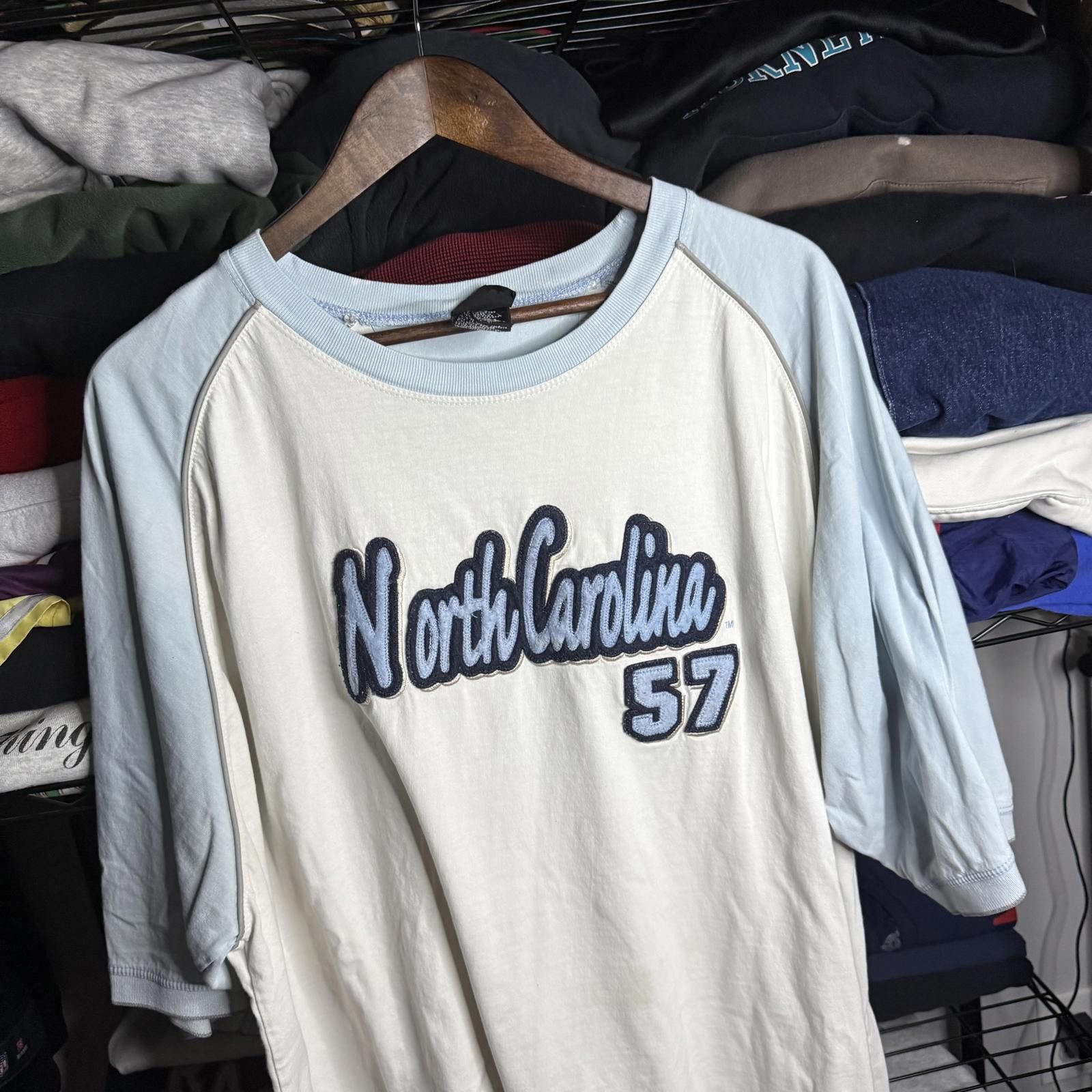 Designer Vintage Team Starter North Carolina T-Shirt Size US XXL / EU 58 / 5 - 3 Thumbnail