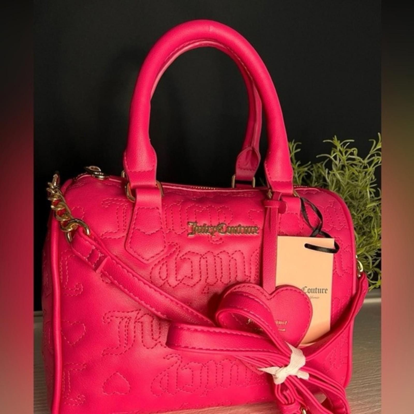 Juicy Couture Juicy Couture Best Sellers Fame Satchel Pink Flash NWT​​ Size ONE SIZE - 1 Thumbnail