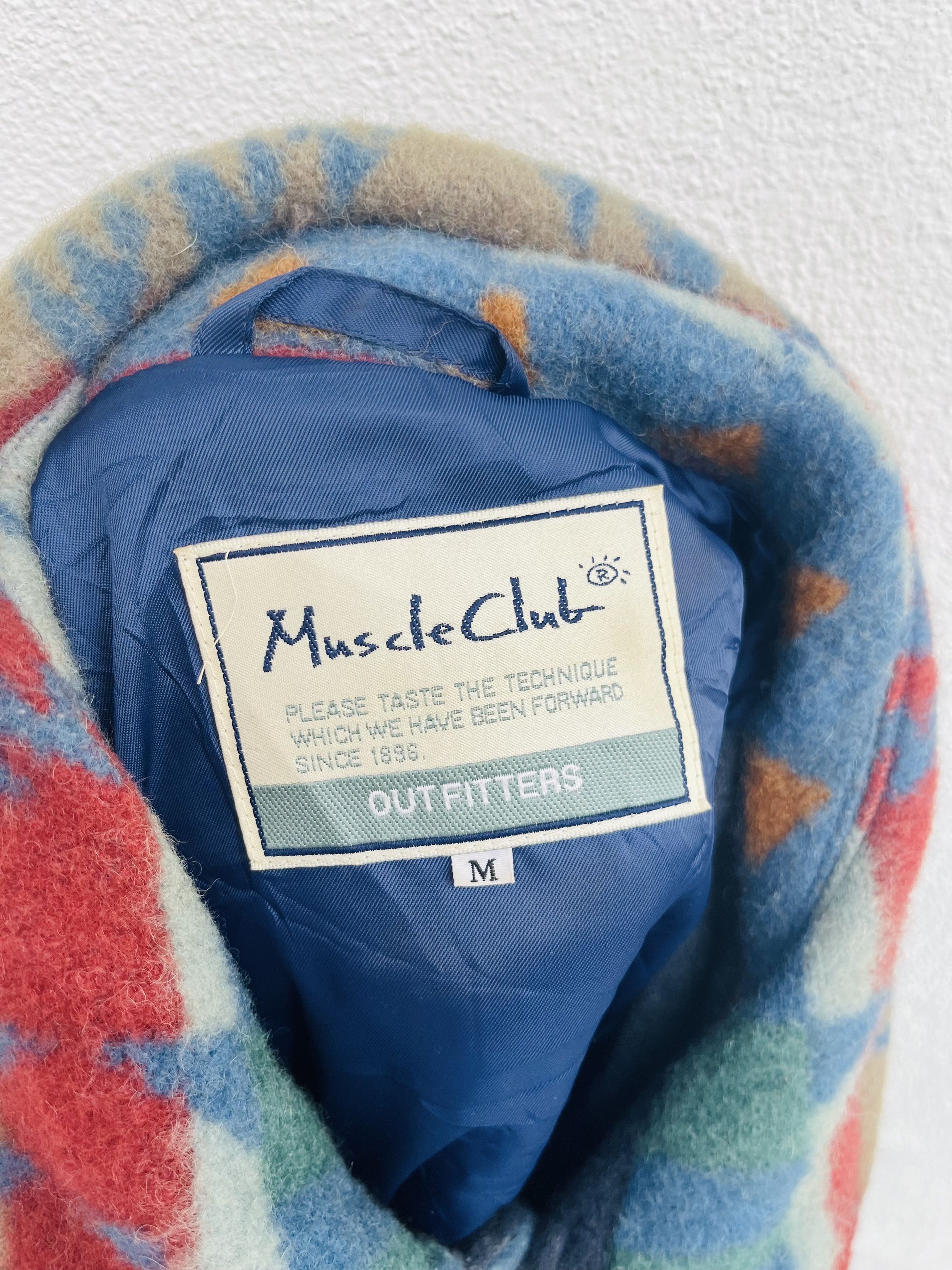 Japanese Brand Vintage Muscle Club Japanese Designer Fashion Style Size US L / EU 52-54 / 3 - 7 Thumbnail
