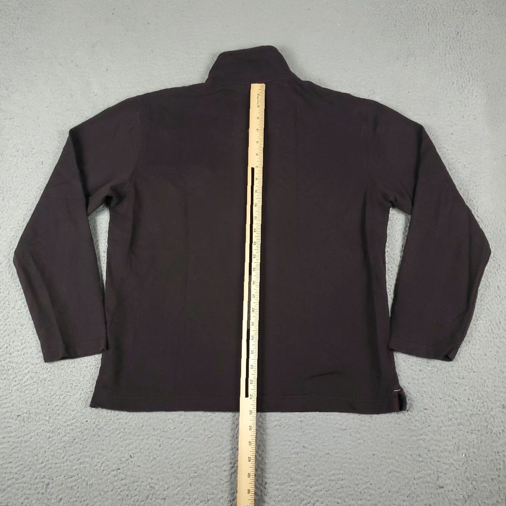 Nautica Nautica Mens Brown Long Sleeve 1/4 Zip Pullover Sweater Small Cotton Size US S / EU 44-46 / 1 - 6 Thumbnail