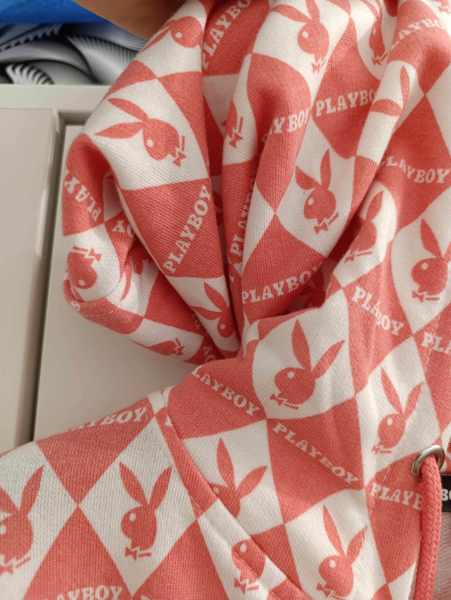 Missguided × Playboy Playboy monogram zip hoodie by Missguided Size M / US 6-8 / IT 42-44 - 5 Thumbnail