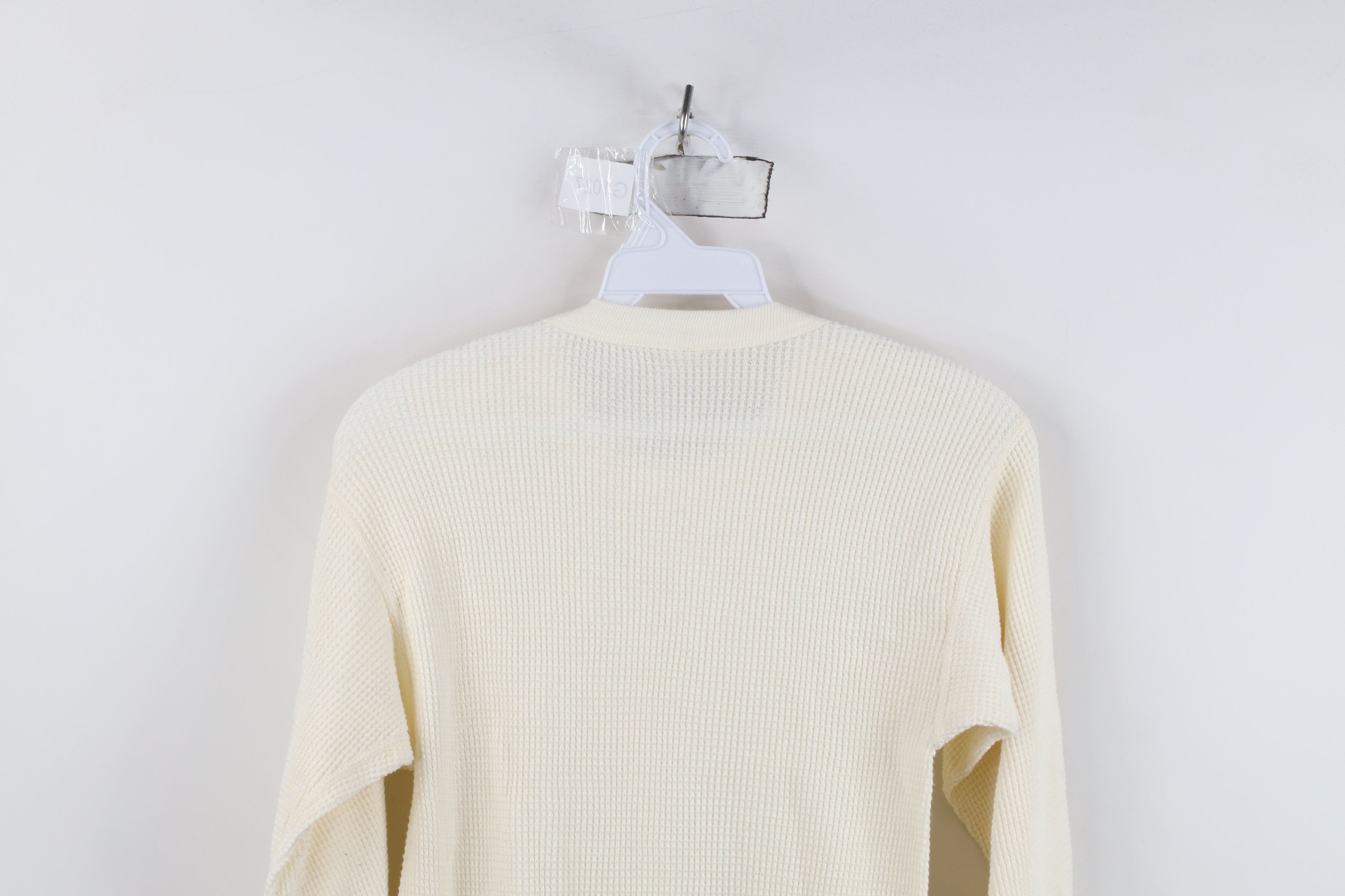 Vintage Vintage 40s 50s Pilgrim Waffle Knit Long Sleeve T-Shirt USA Size US L / EU 52-54 / 3 - 8 Thumbnail