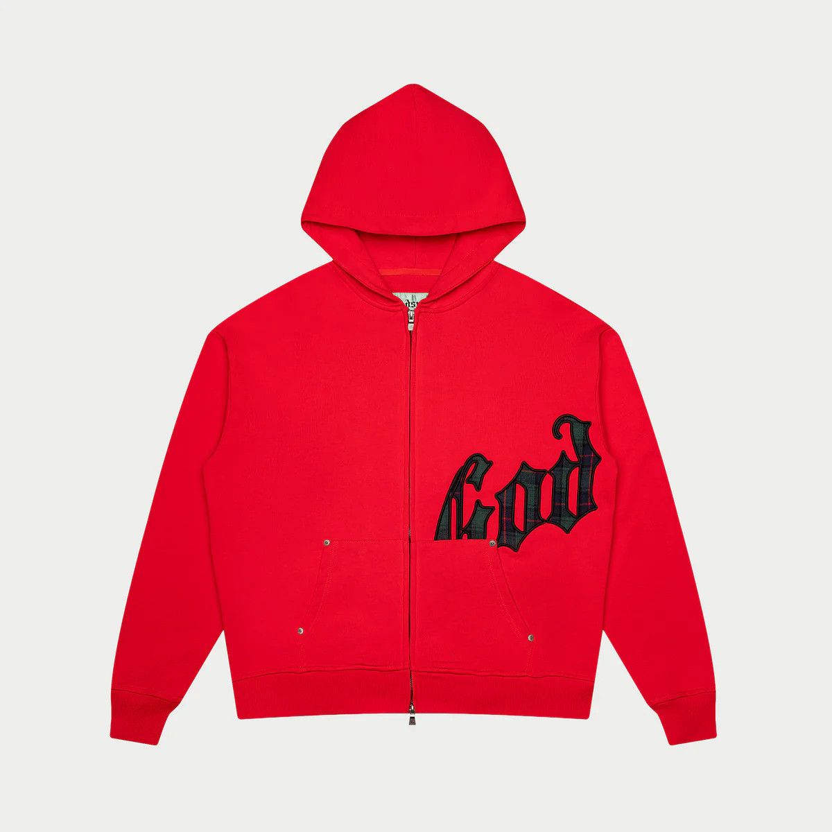Godspeed Godspeed 'OG Logo' Red Plaid Hoodie Size US XXL / EU 58 / 5 - 1 Preview