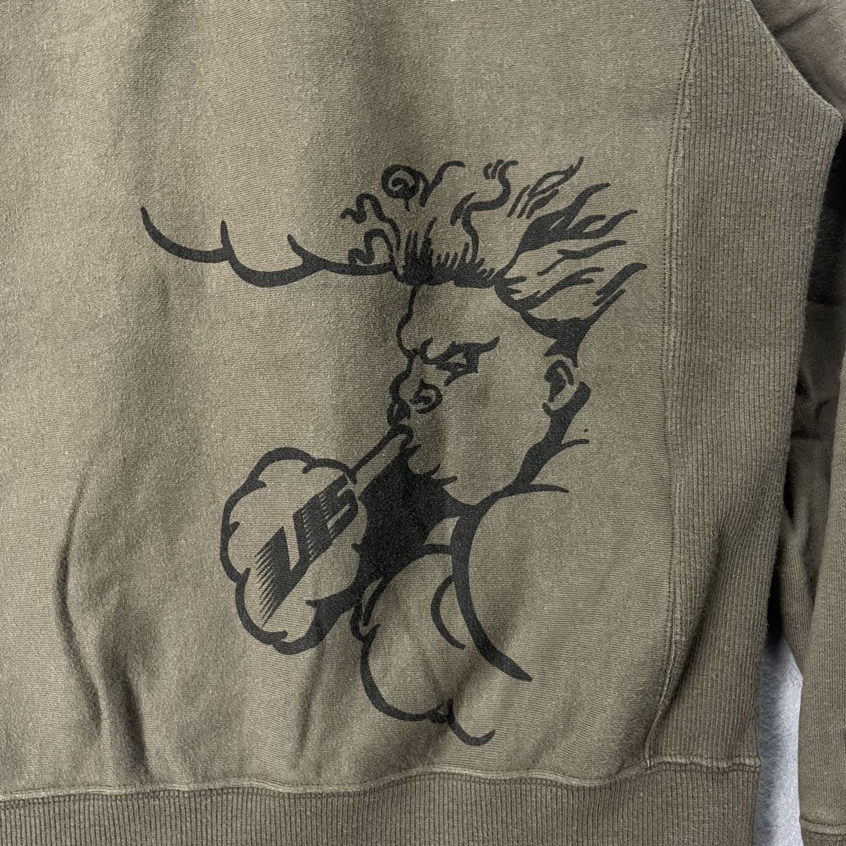 Japanese Brand ULT Immersion Service Graphic Crewneck Sweatshirt Size US M / EU 48-50 / 2 - 3 Thumbnail