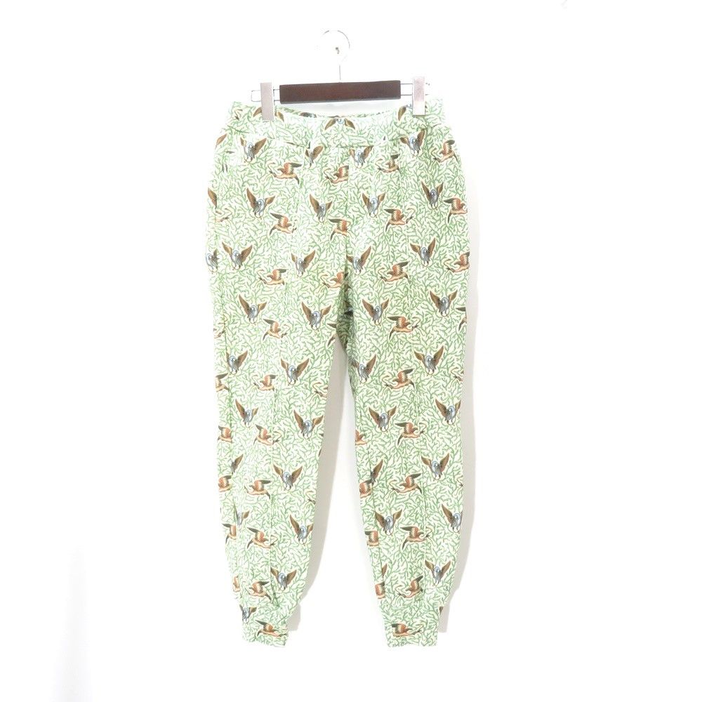 Sweat Pants Total Pattern Cotton Multicolor