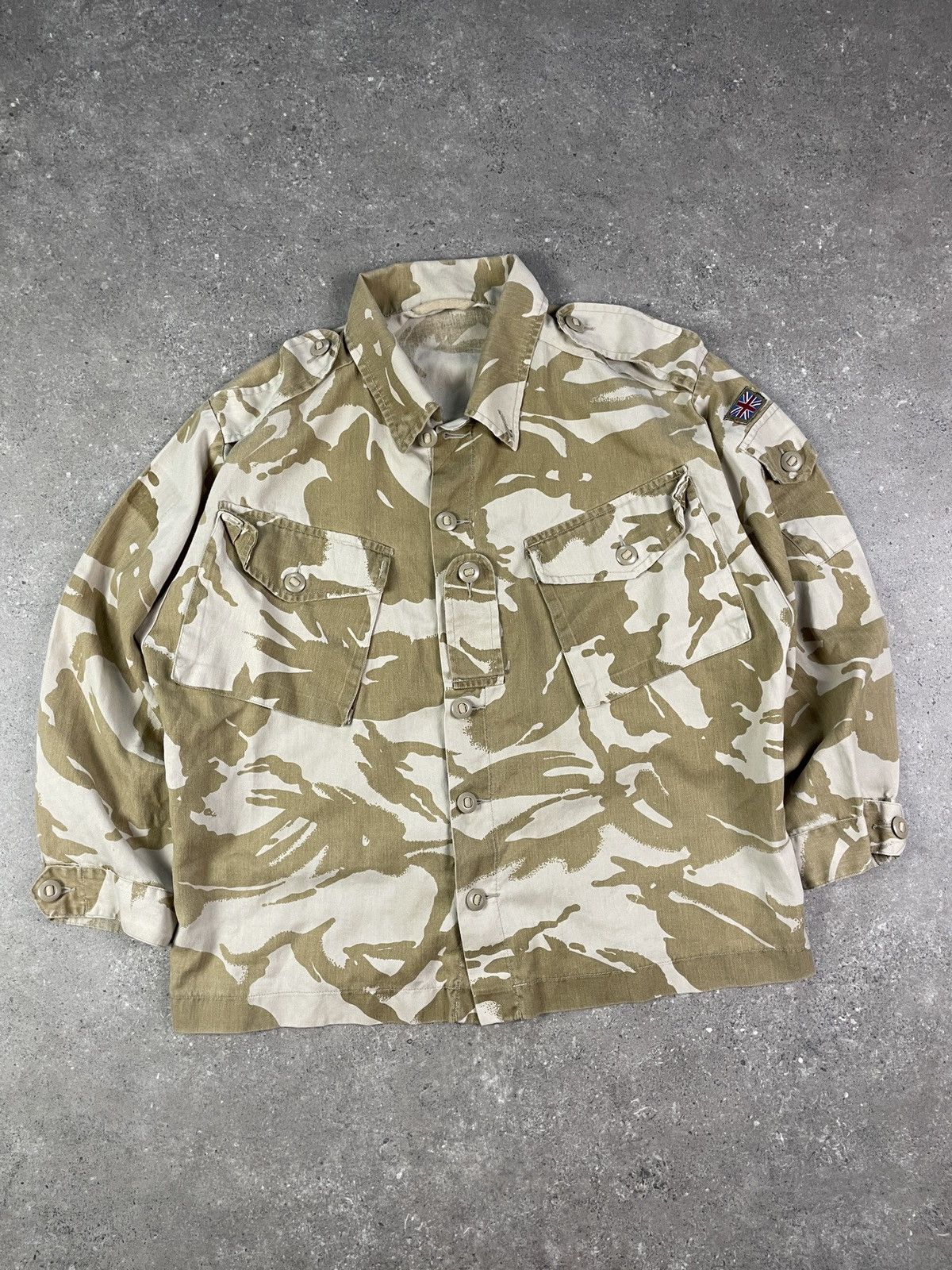 Vintage NATO Jacket Combat Tropical Desert DPM Shirt Size US S / EU 44-46 / 1 - 1 Thumbnail