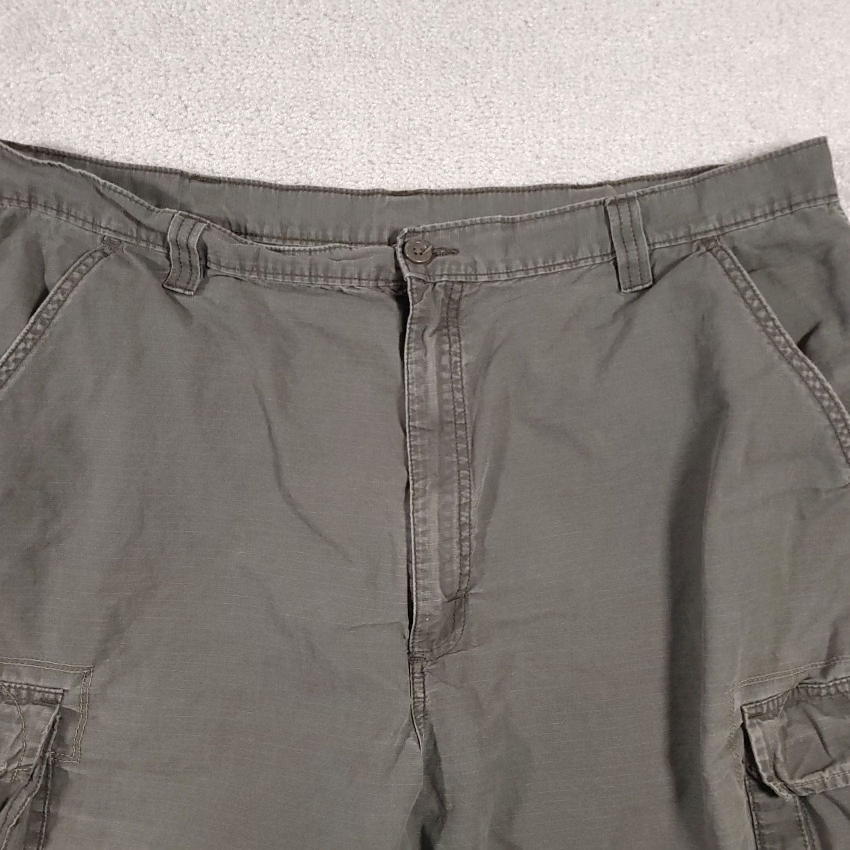 Wrangler Wrangler Cargo Shorts Mens 42 Outdoor Utility Gray Workwear Grunge Ripstop Size US 42 / EU 58 - 4 Thumbnail
