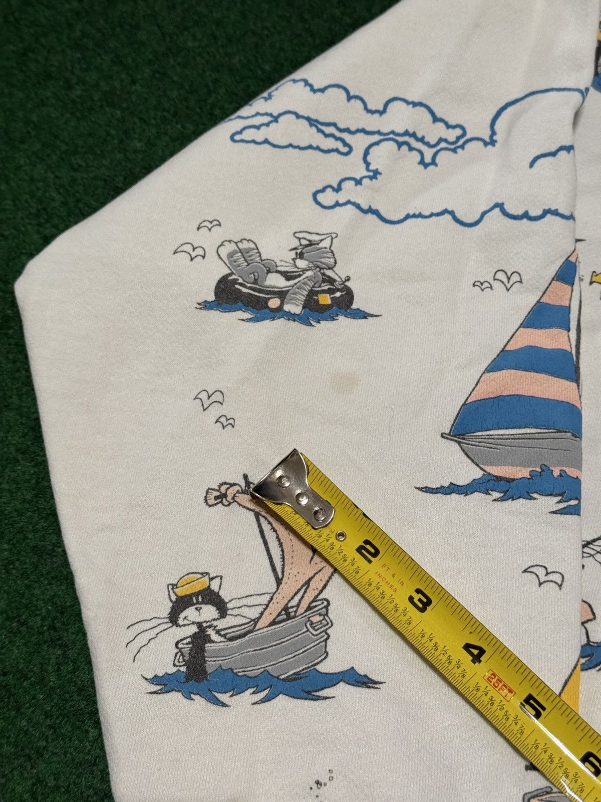 Vintage Vtg 80s New Orleans Cathouse Retro Cat Cartoon Sweatshirt Size M / US 6-8 / IT 42-44 - 11 Thumbnail