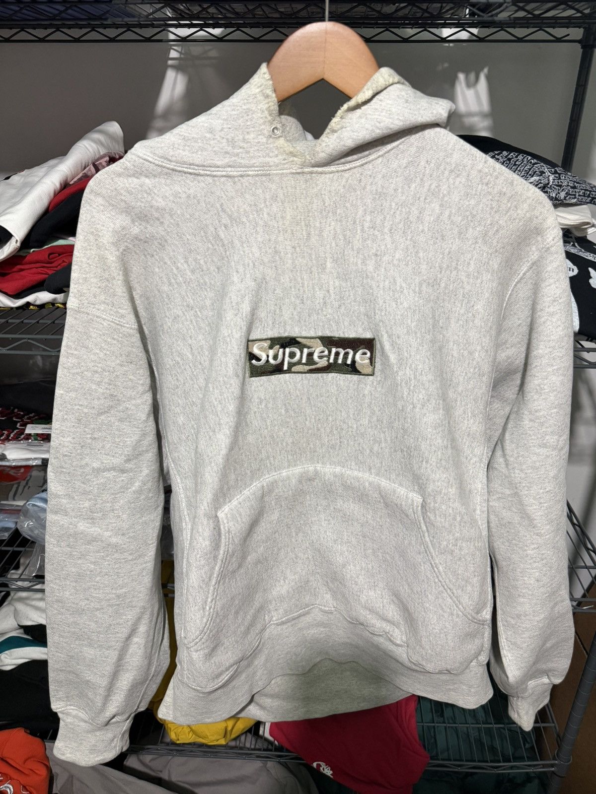 Supreme 1995 1st Anniversary Box Logo Hoodie Size US L / EU 52-54 / 3 - 1 Thumbnail