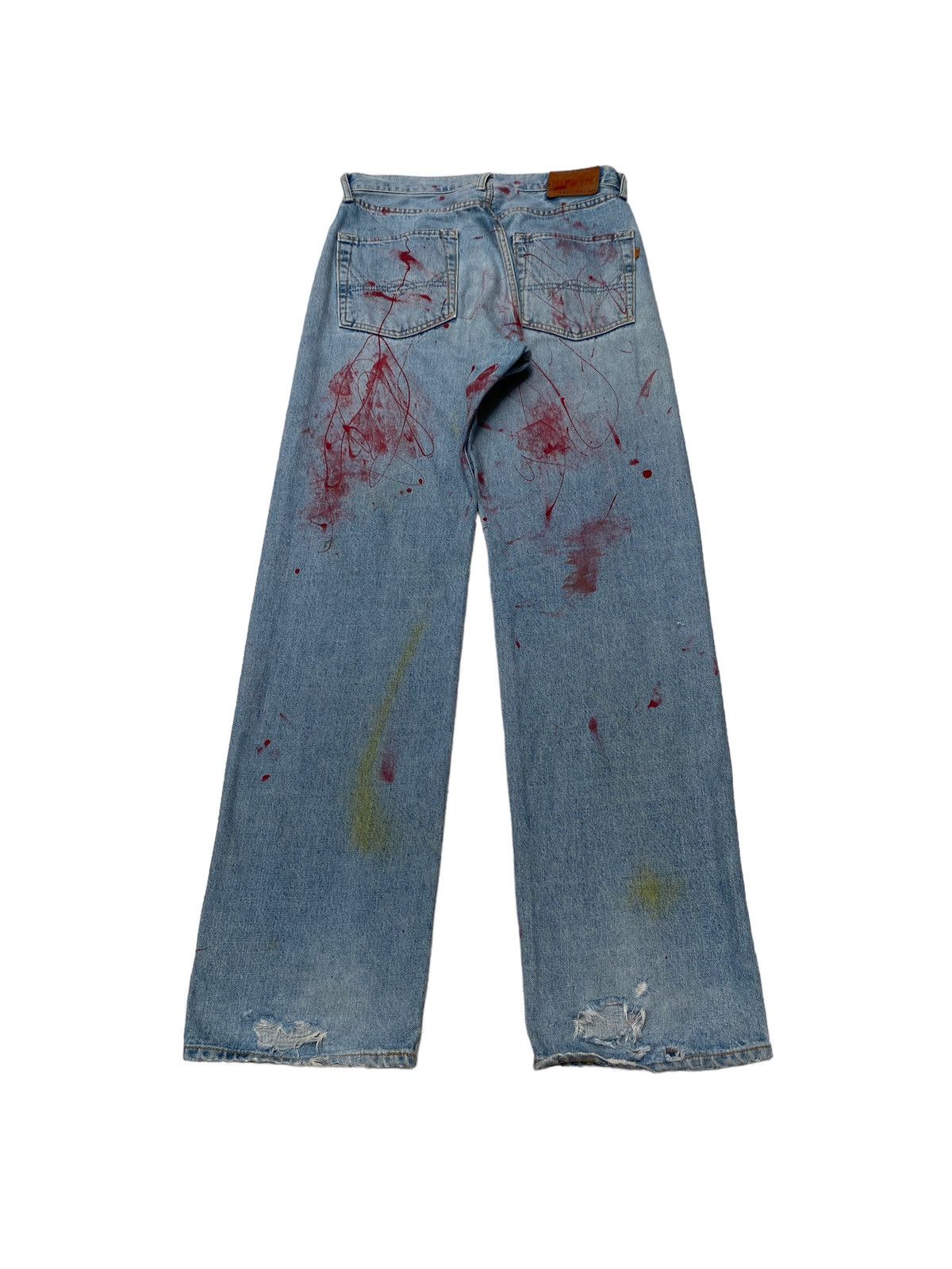 Edwin Vintage Brand Edwin Distressed Jeans 1990s Size US 30 / EU 46 - 2 Thumbnail