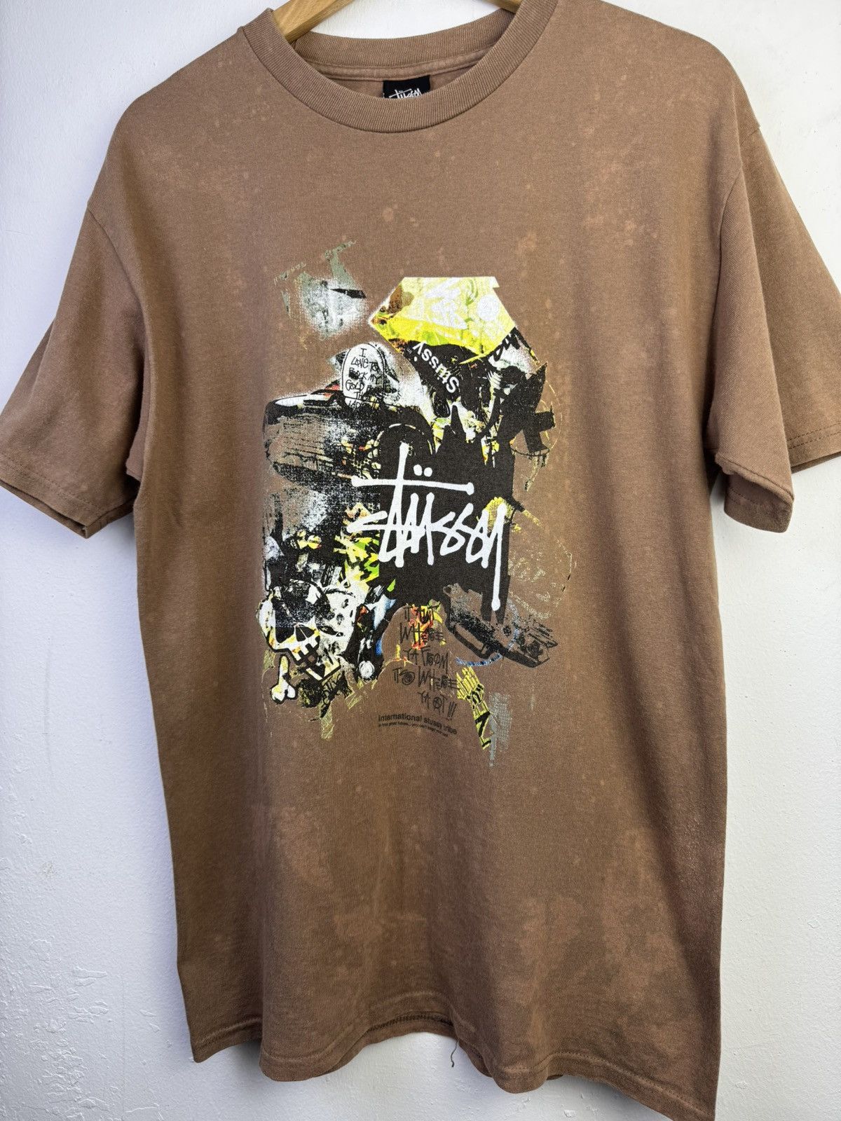 Stussy Stüssy Tribe Collage Tee in a brown Size US M / EU 48-50 / 2 - 3 Thumbnail