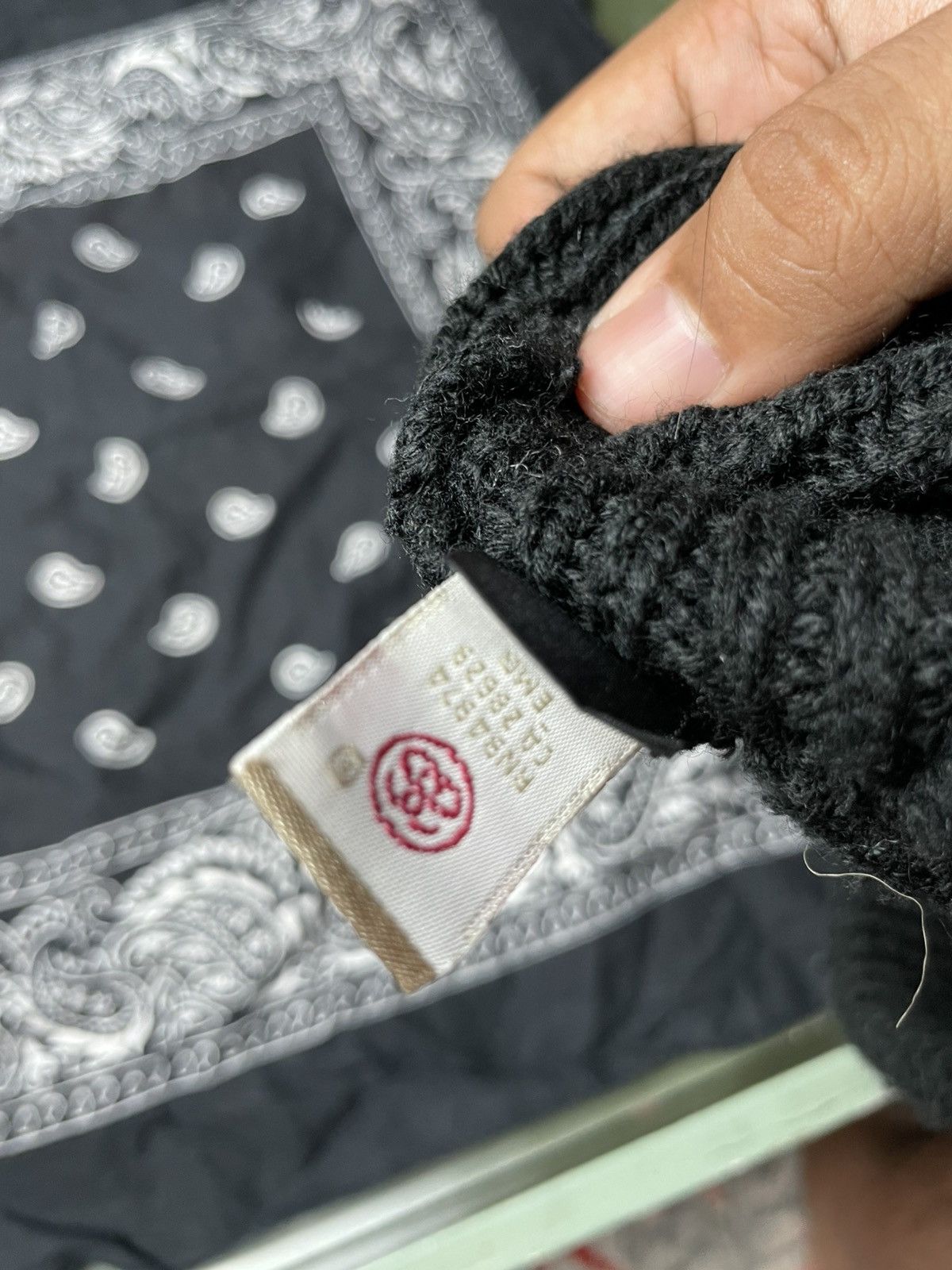 Stussy × Vintage Vintage 90s stussy long beanie Size ONE SIZE - 7 Thumbnail