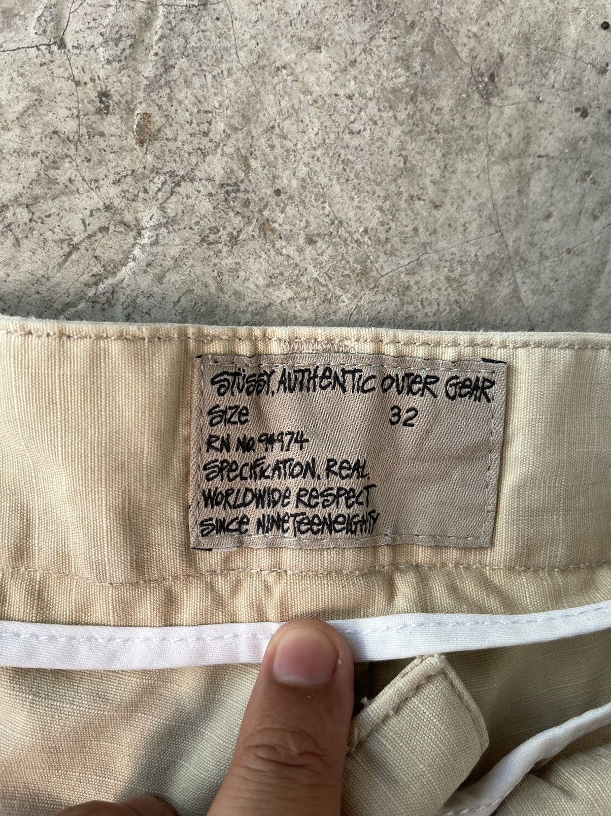 Stussy Vintage Stussy Baker Pant size 34x41 Size US 34 / EU 50 - 5 Thumbnail