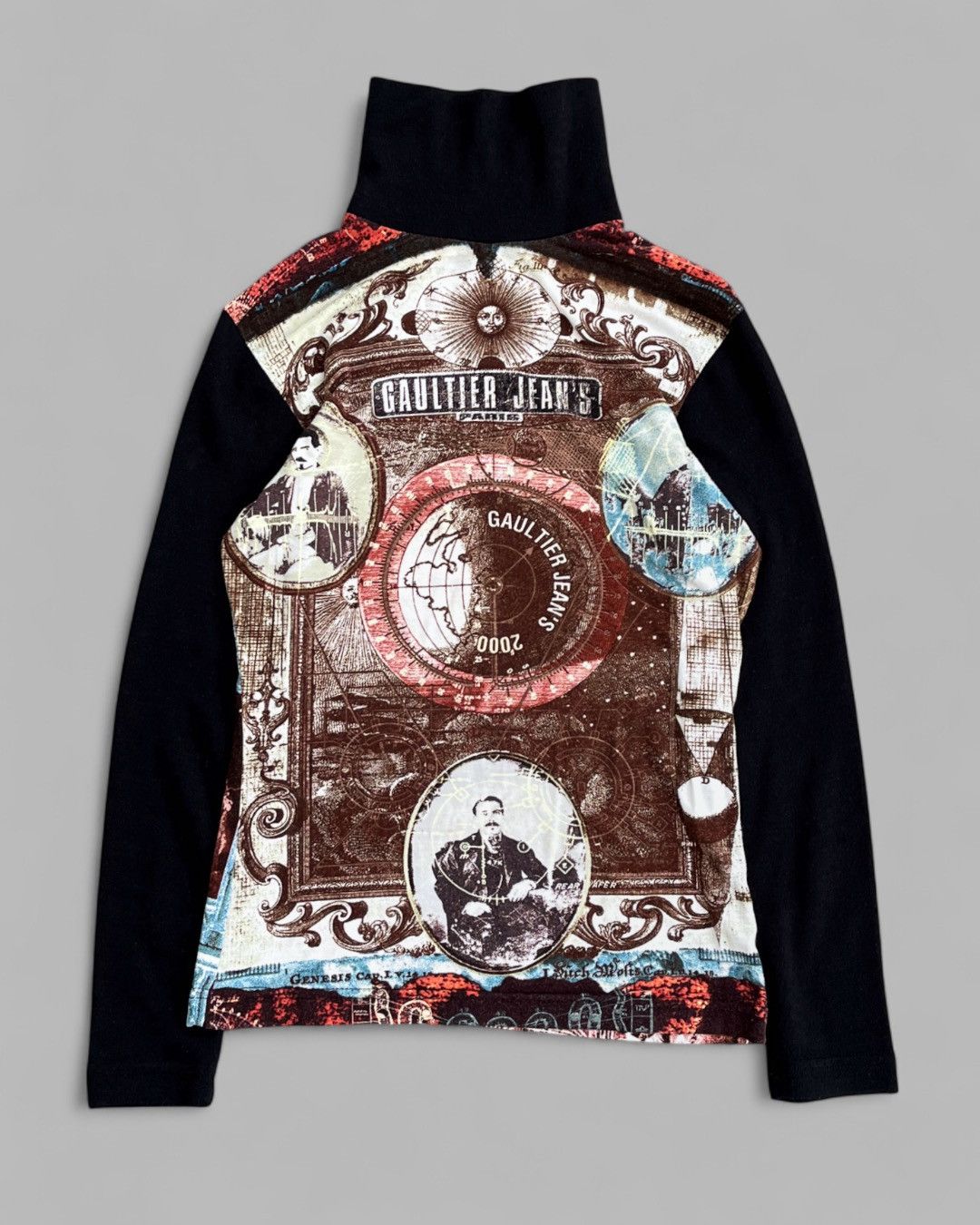 Vintage 🔥 Rare Vintage S/S 2000 Jean Paul Gaultier Printed Top Size M / US 6-8 / IT 42-44 - 2 Thumbnail