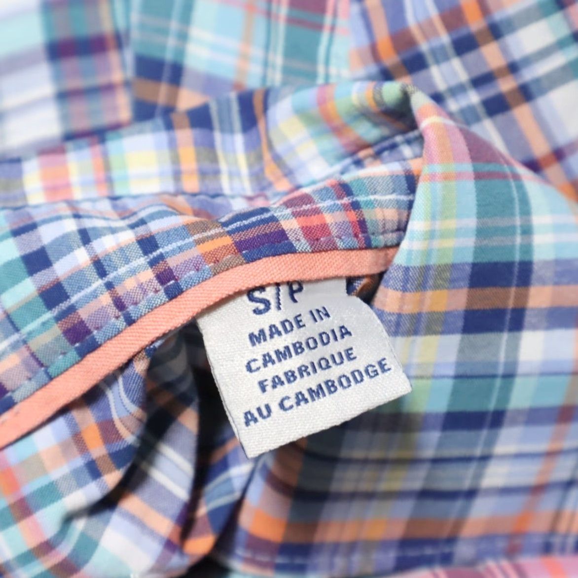 Tommy Bahama VINTAGE Tommy Bahama The Siesta Key Plaid Button Up Shirt Madras Men's S Size US S / EU 44-46 / 1 - 5 Thumbnail
