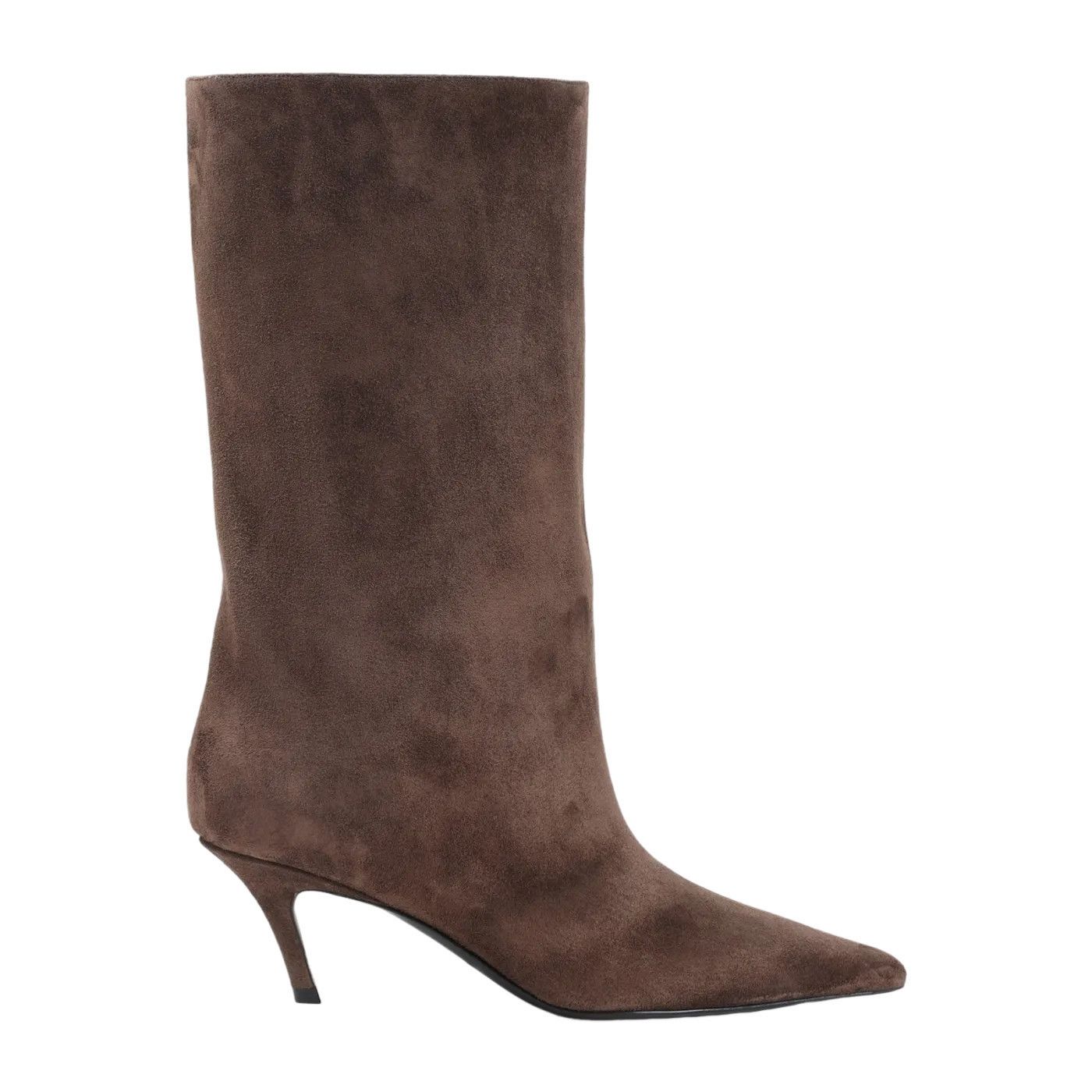 AMINA MUADDI Fiona Coffee 60mm Boots New & Authentic (Women'