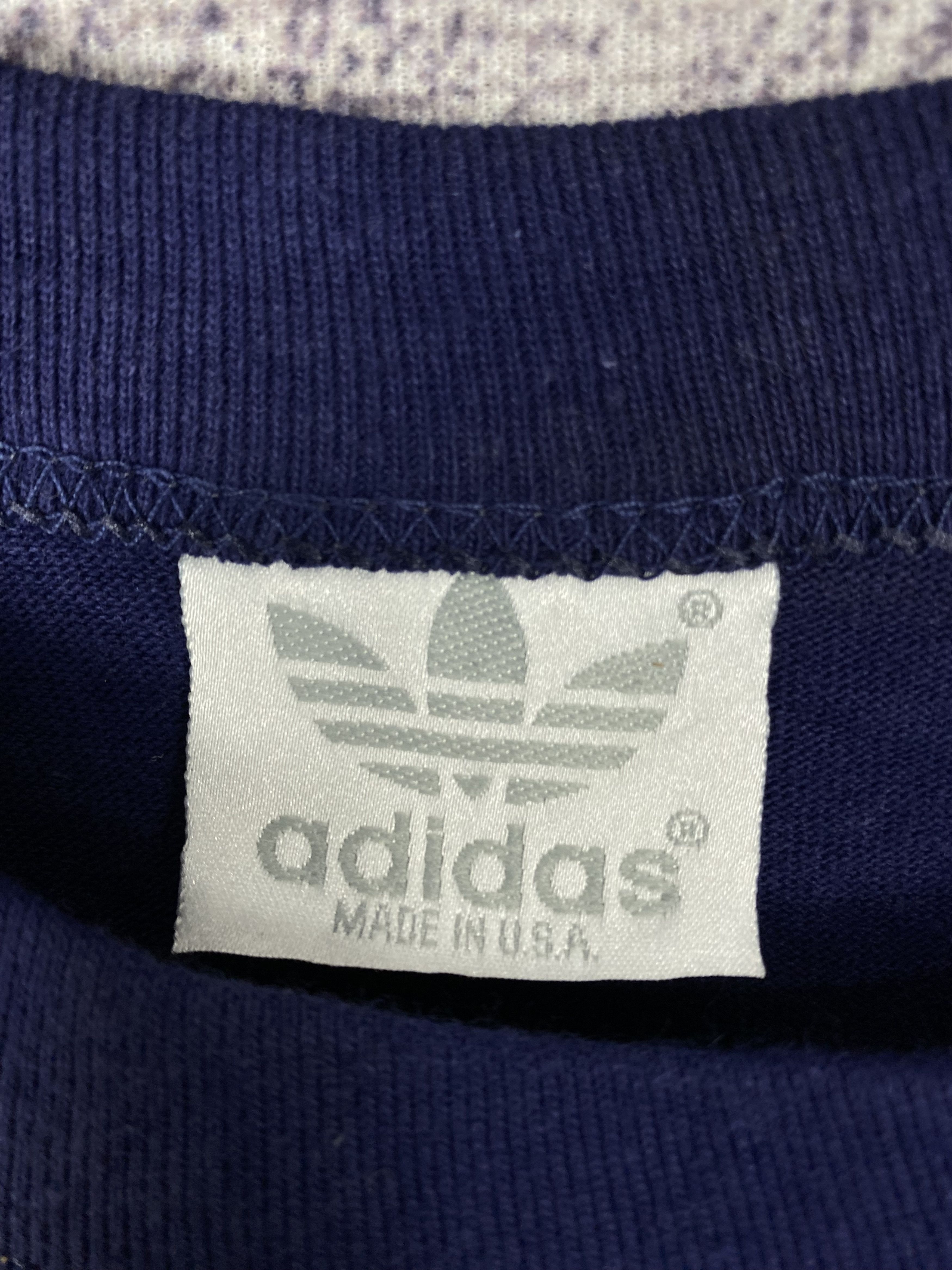 Adidas Vintage Adidas Crewneck T-Shirts Size US M / EU 48-50 / 2 - 6 Thumbnail