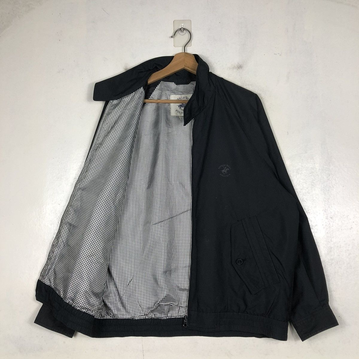 Japanese Brand 📌VINTAGE BOMBER JACKET BEVERLY HILLS POLO CLUB TARTAN CHECK Size US L / EU 52-54 / 3 - 11 Thumbnail