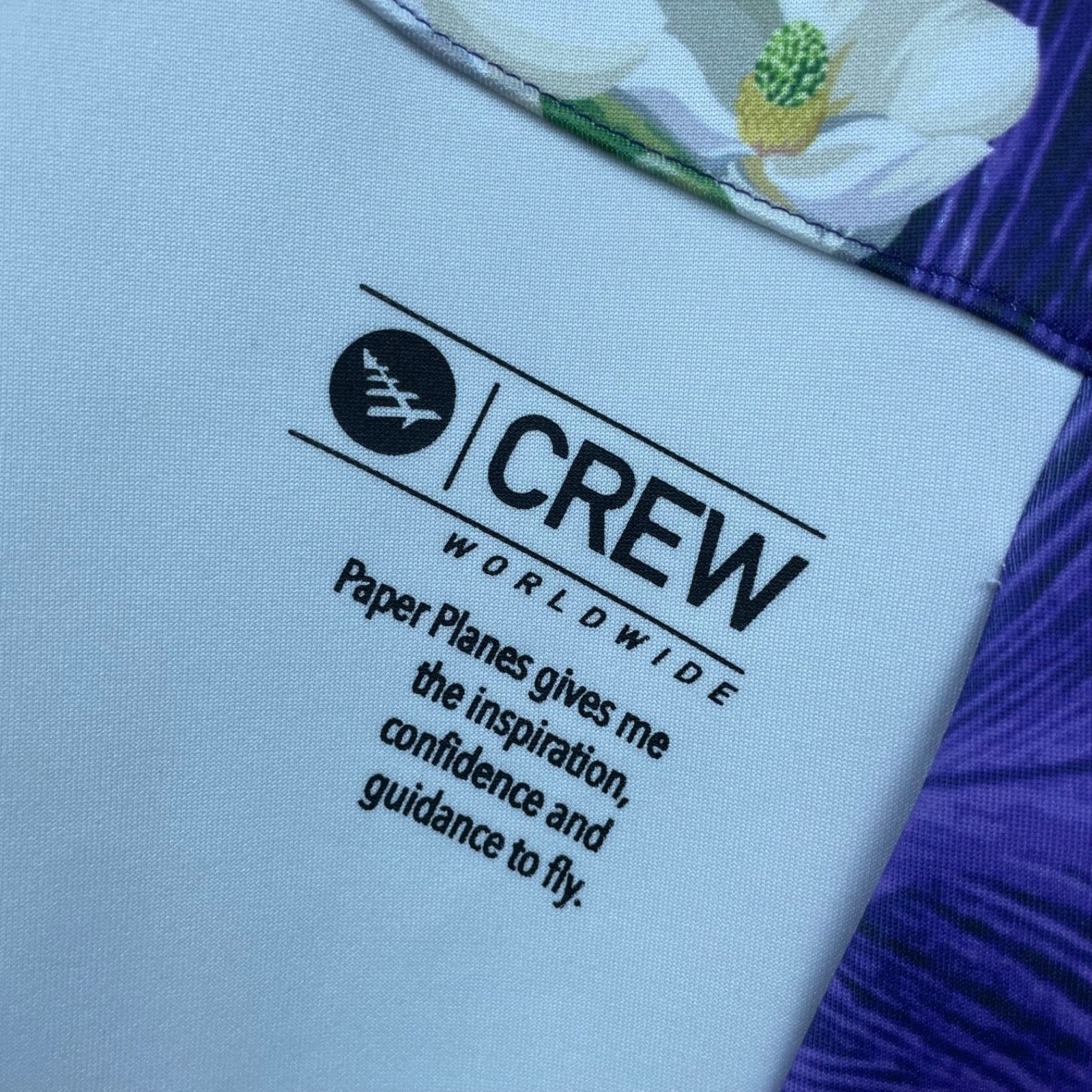 Paper Planes NEW Paperplanes Men's Track Suit Purple Mardigras Floral • L Size US L / EU 52-54 / 3 - 5 Thumbnail