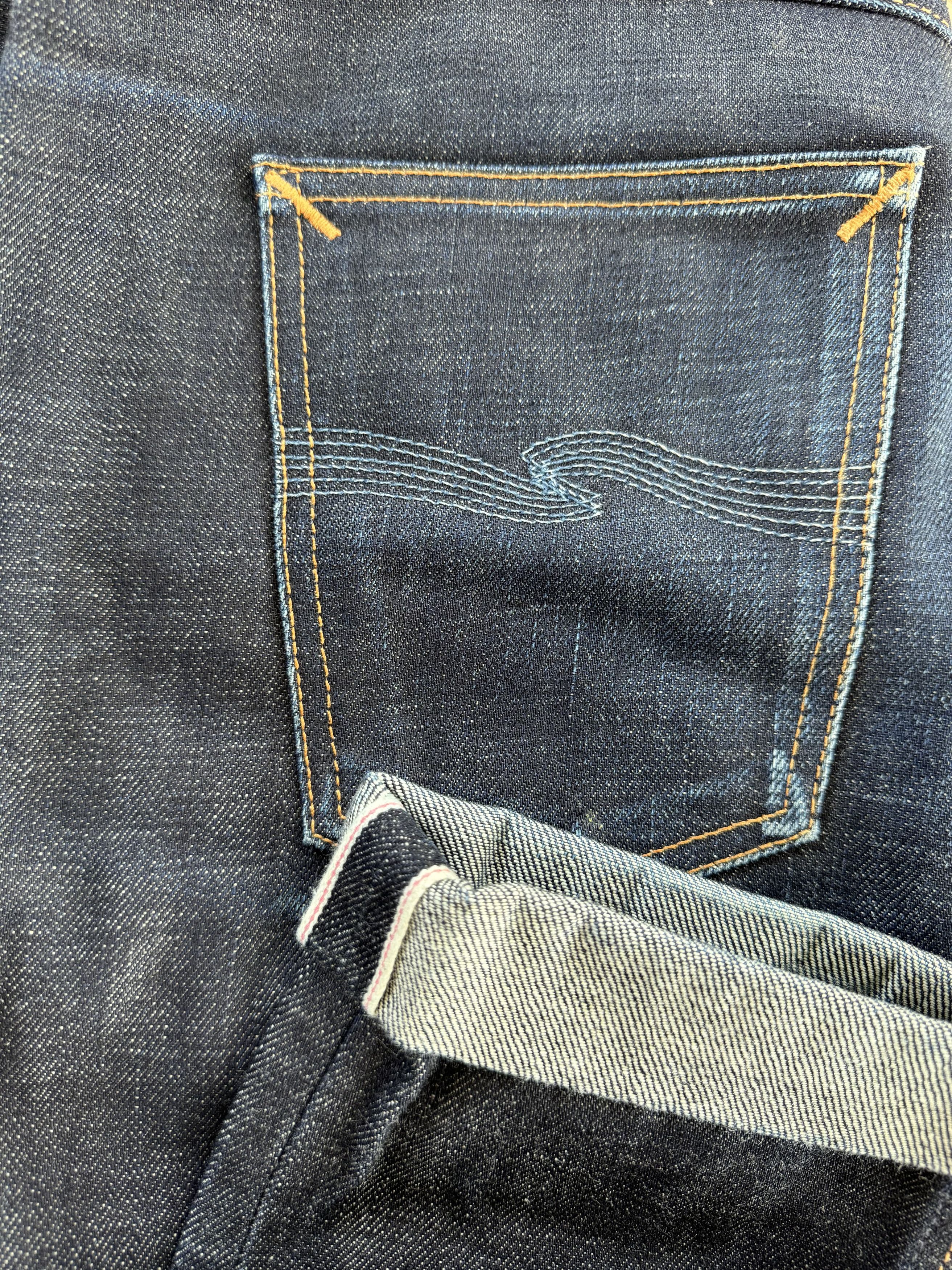 Nudie Jeans Nudie Jeans - Steady Eddie II - Dry Ace Selvage - 28x30 Size US 28 / EU 44 - 3 Thumbnail