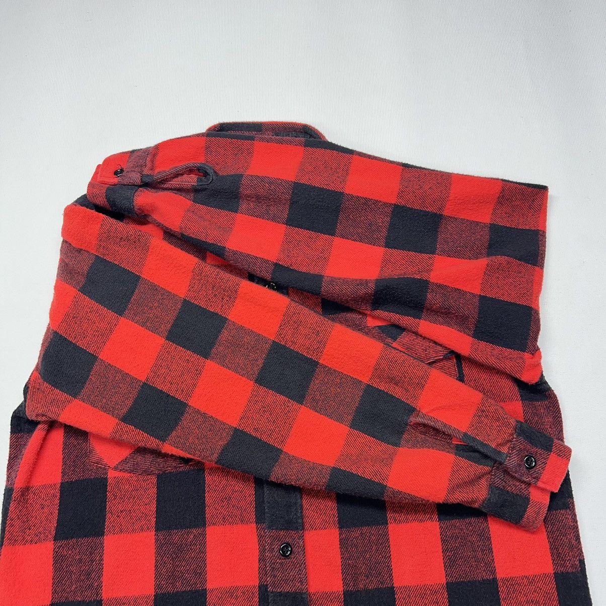 Vintage VTG Codet Flannel Shirt Red Plaid Buffalo Button Up Pocket Size US L / EU 52-54 / 3 - 8 Thumbnail